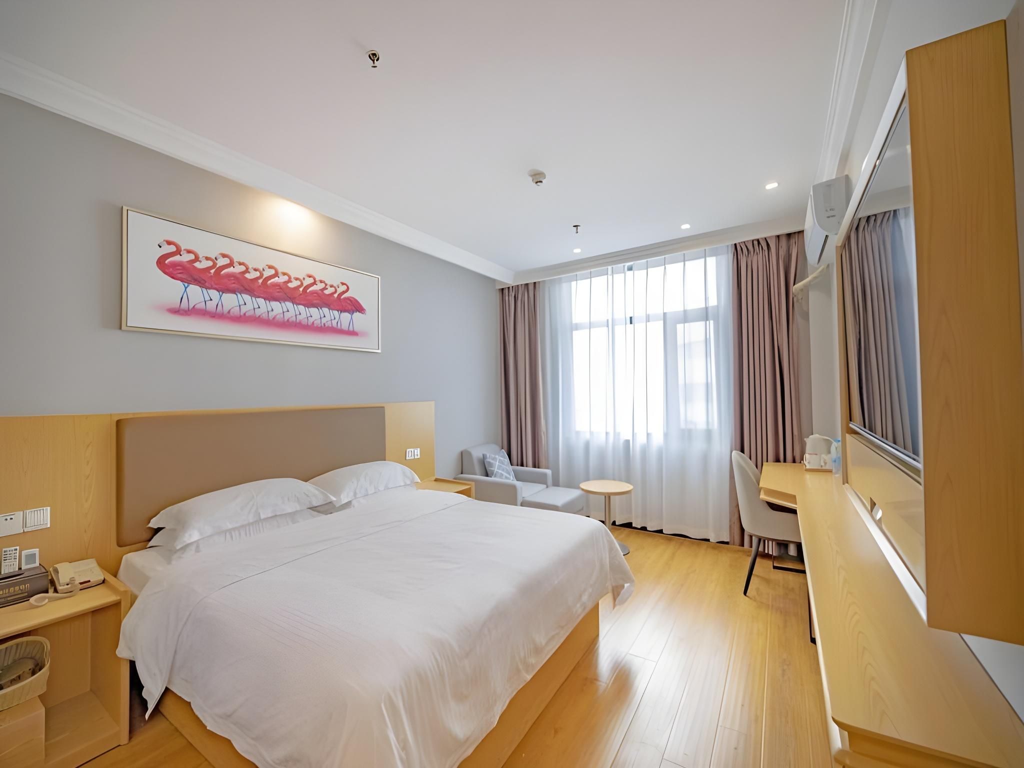 GreenTree Inn Anhui Fuyang Railway Station W XianGYAng Road Business Hotel Superior 1 Queen