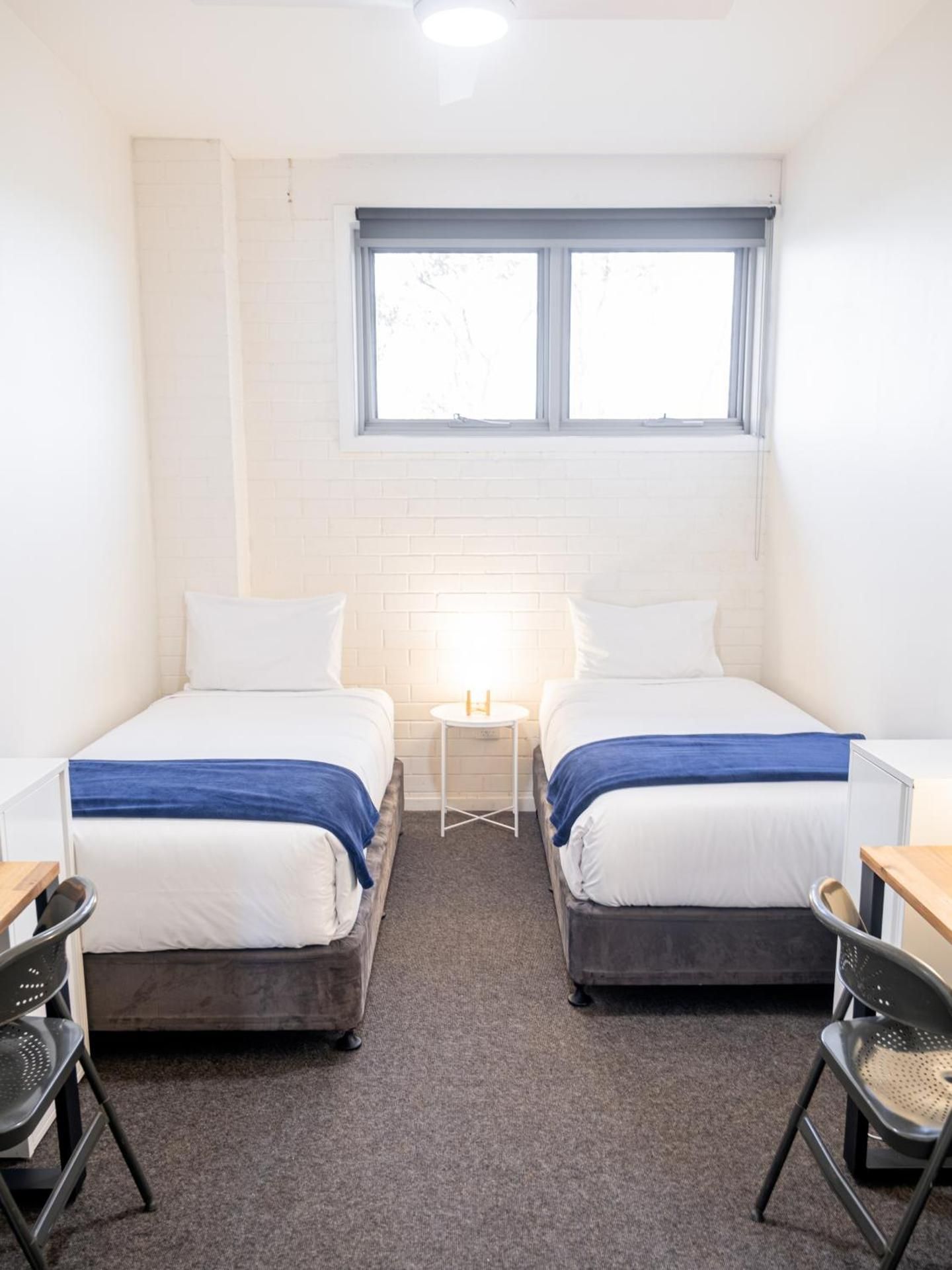 Single Bed in Female Dormitory Room