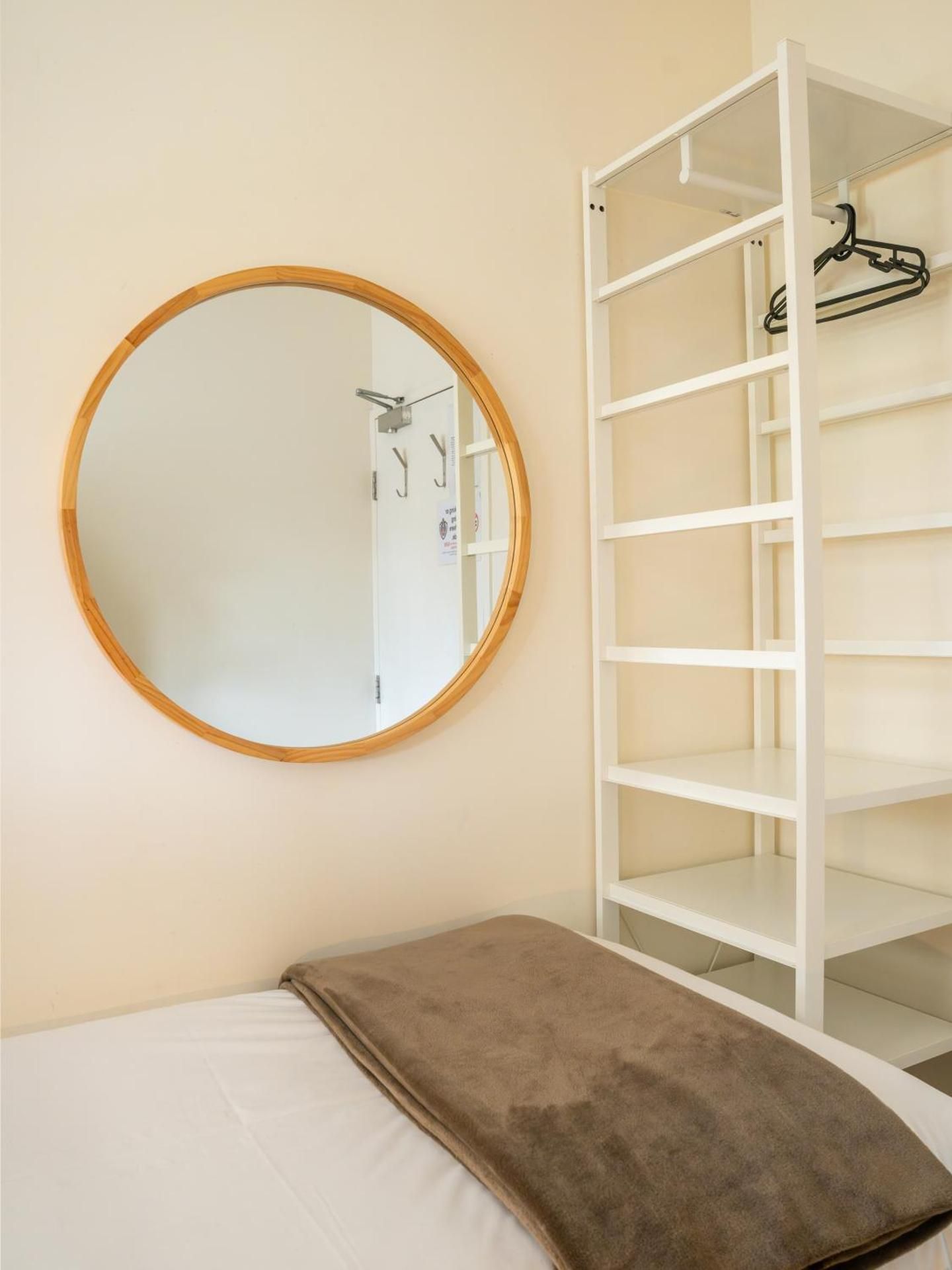 Single Bed in Female Dormitory Room