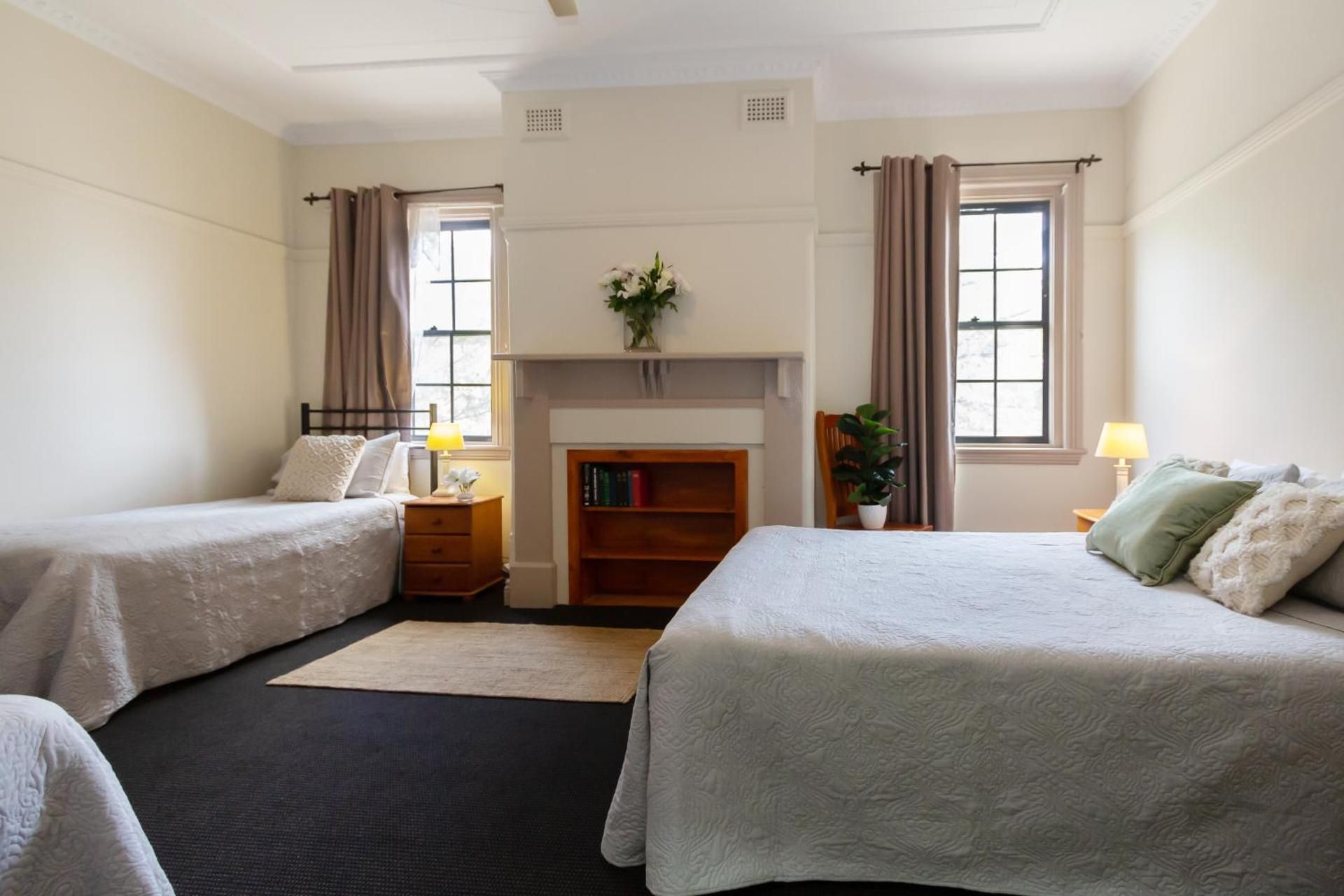 Family Room with Shared Bathroom