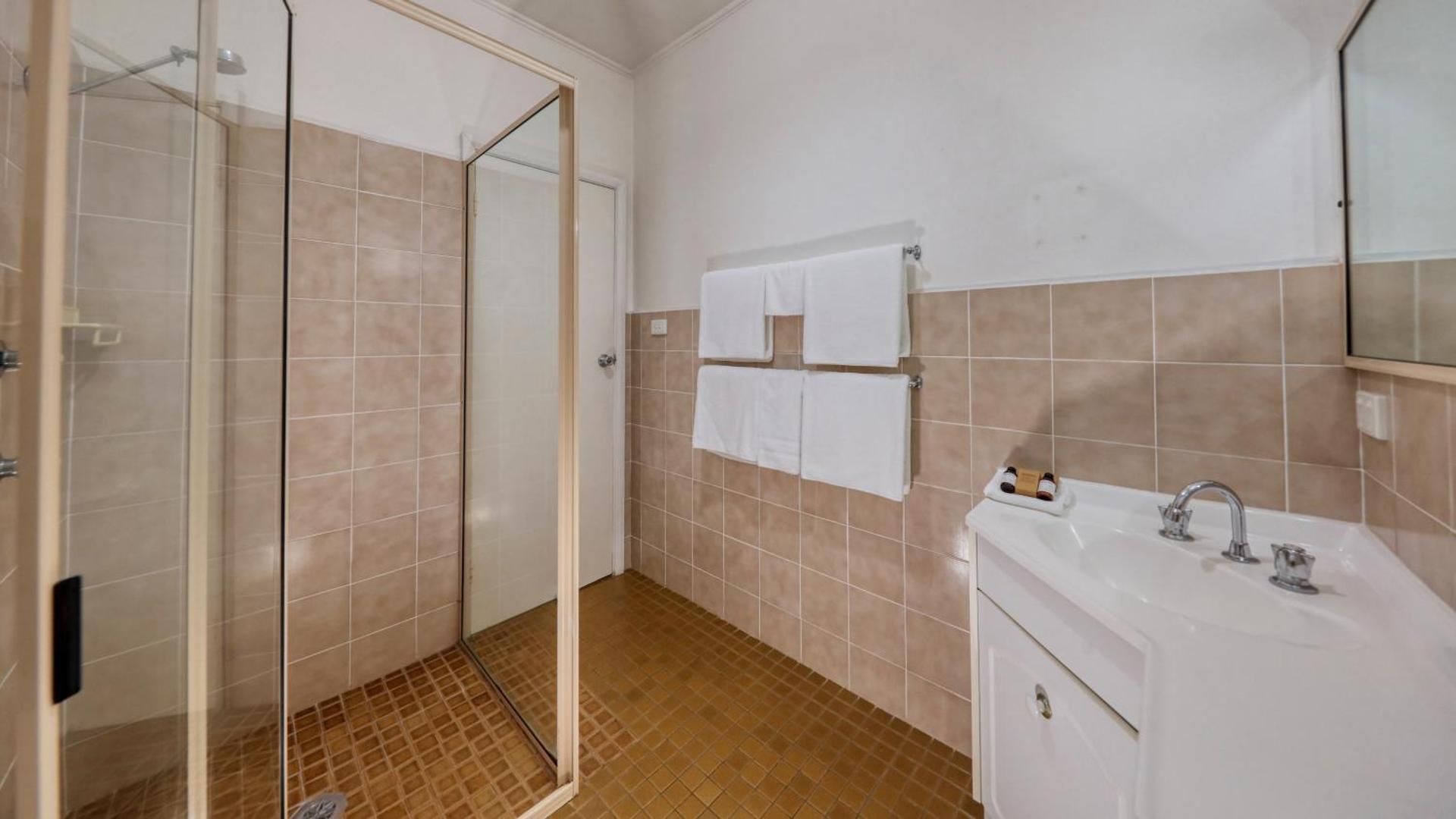 Family Room with Shared Bathroom