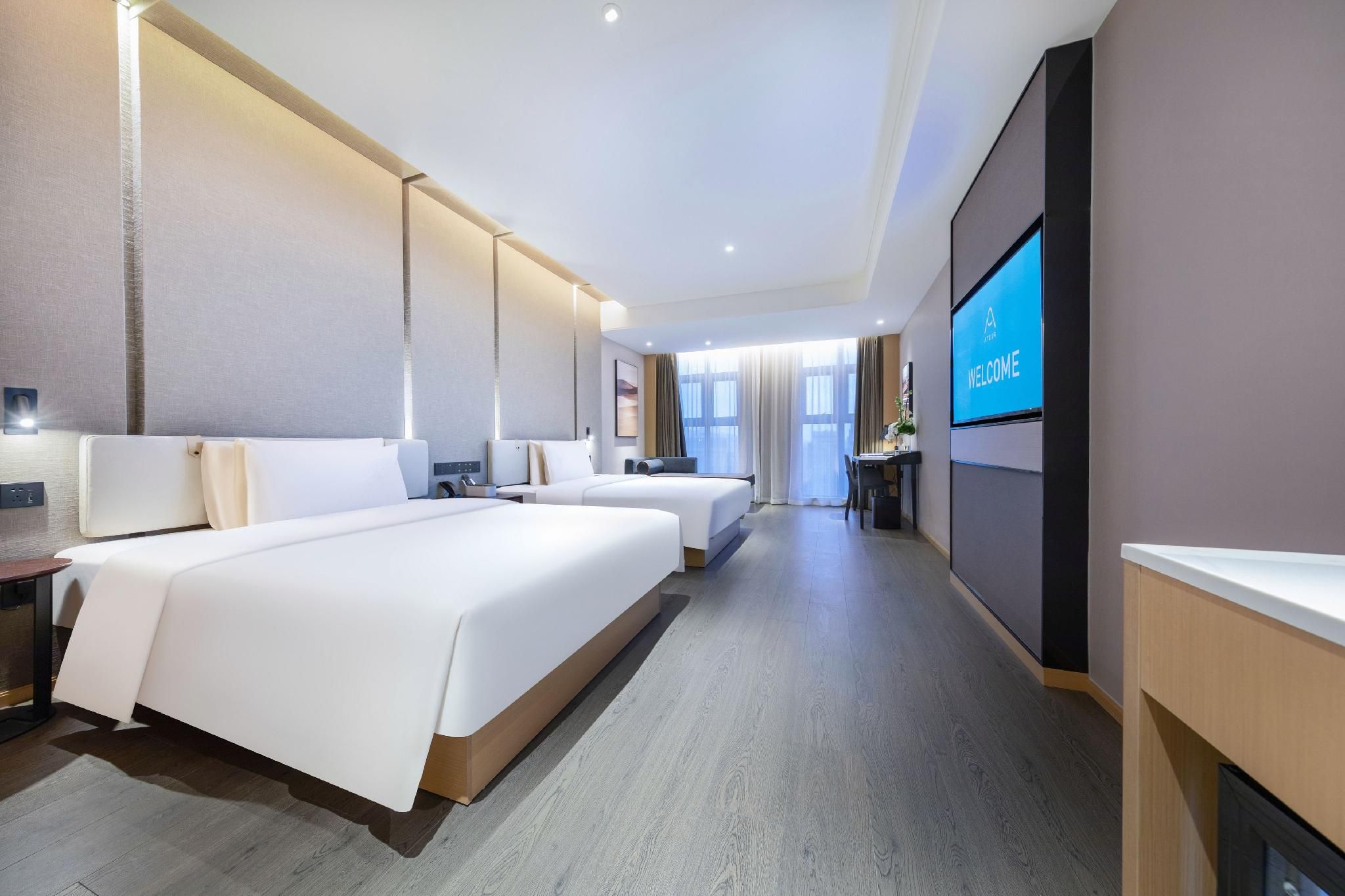 Atour - JIMU Twin Room with City View
