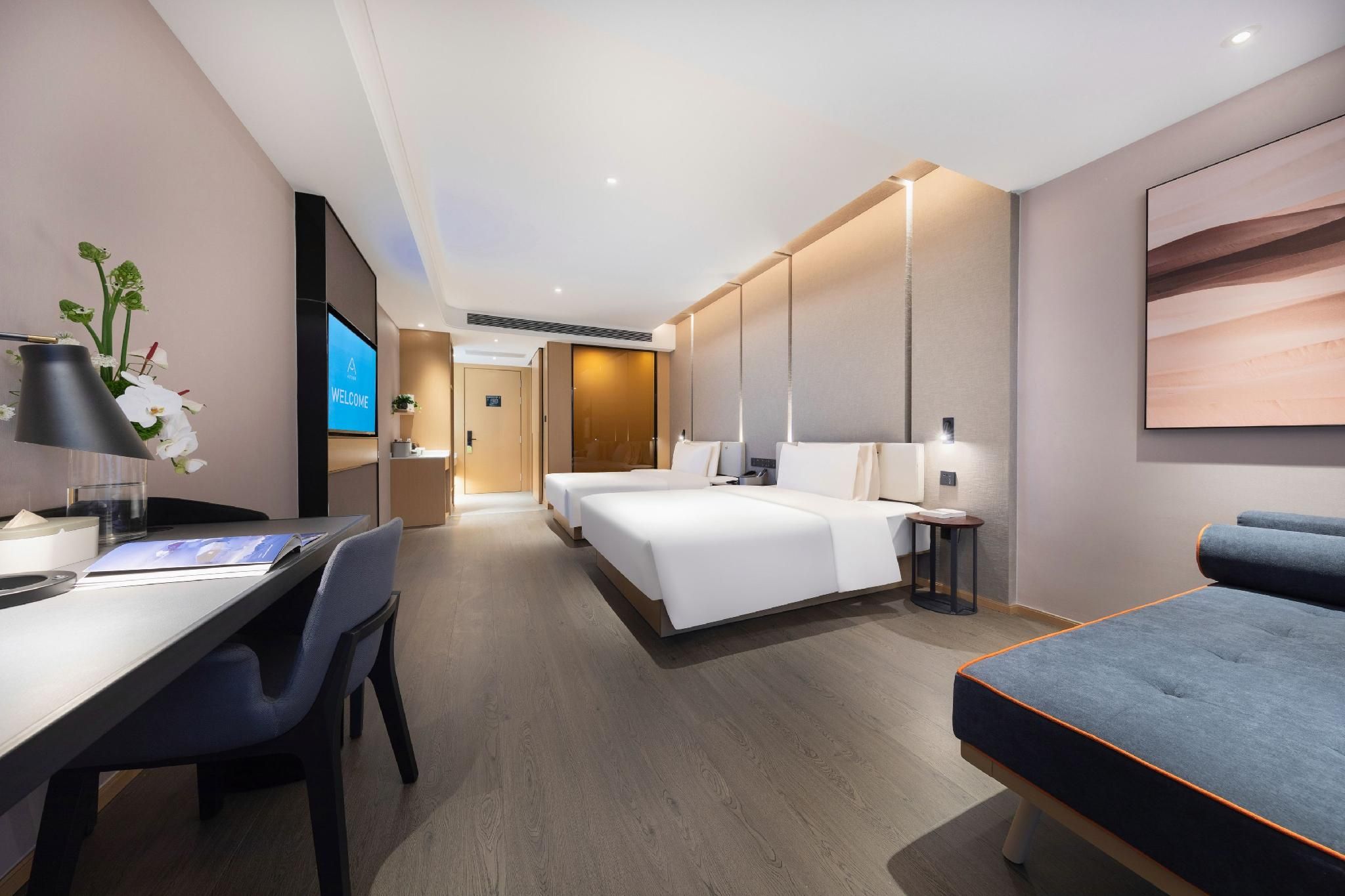 Atour - JIMU Twin Room with City View
