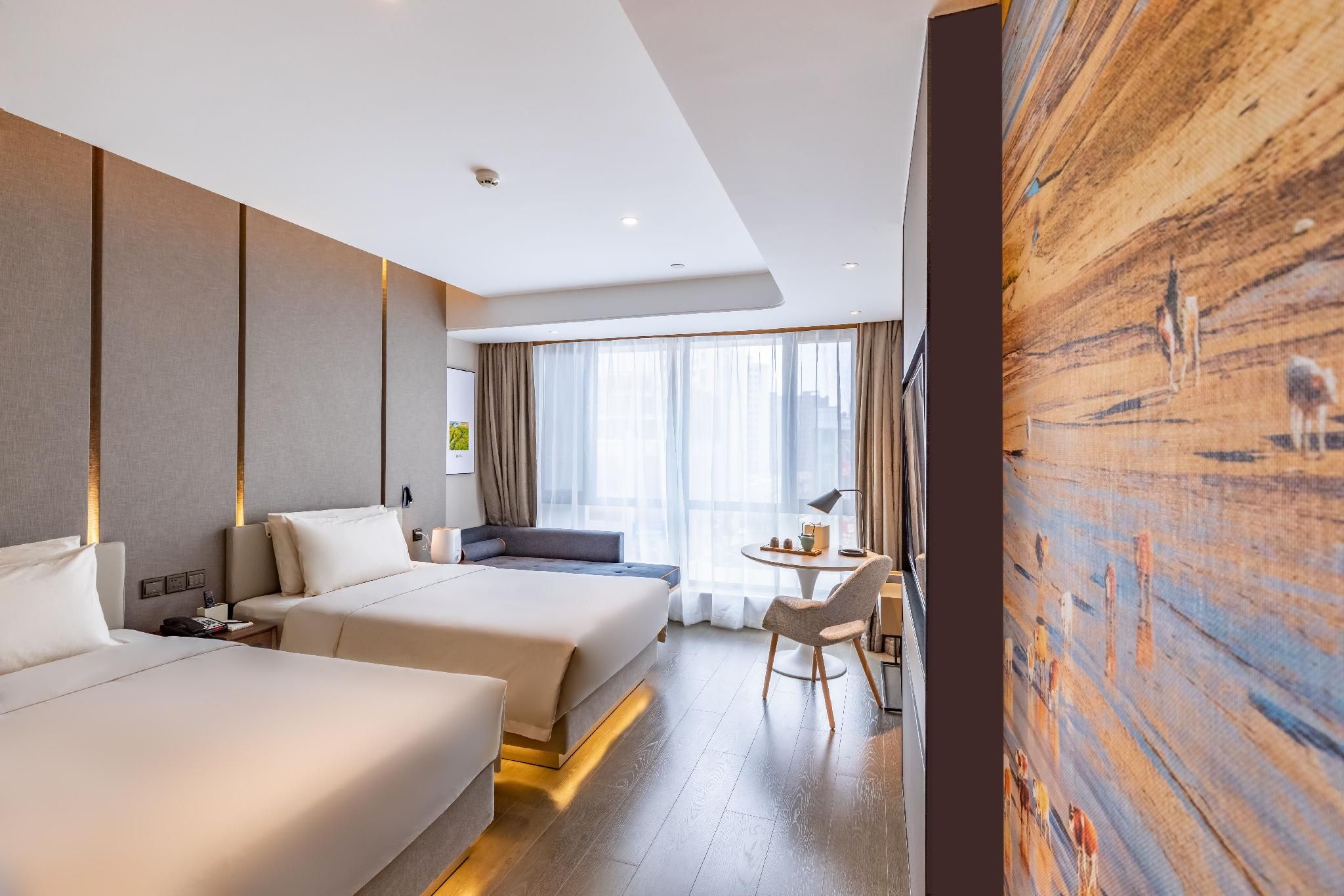 Atour Hotel Hohhot International Convention and Exhibition Center Daxue East Street Atour - JUMI Family Twin Room