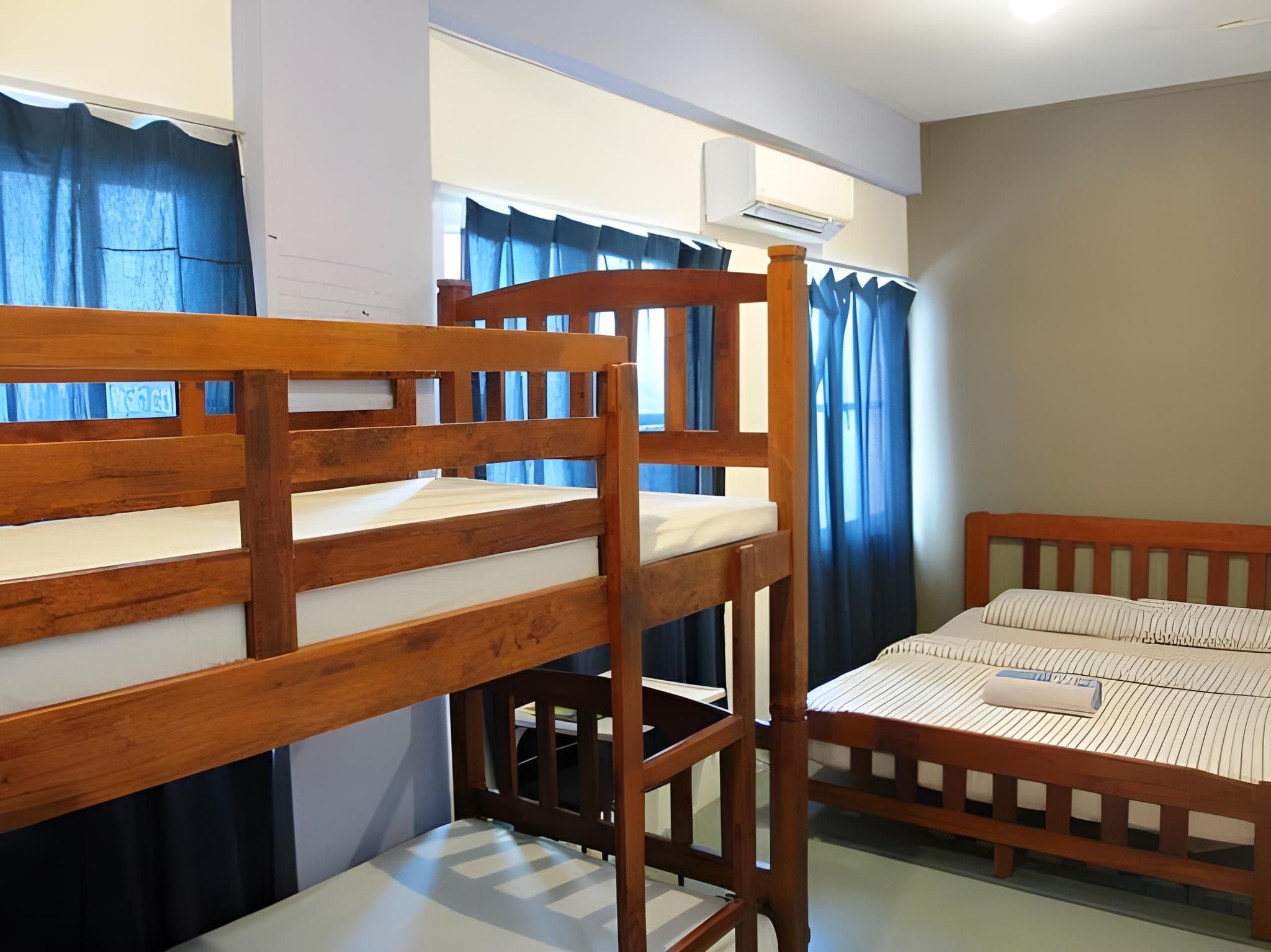 Sandakan Backpackers Hostel Bed in 6-Bed Female Dormitory Room