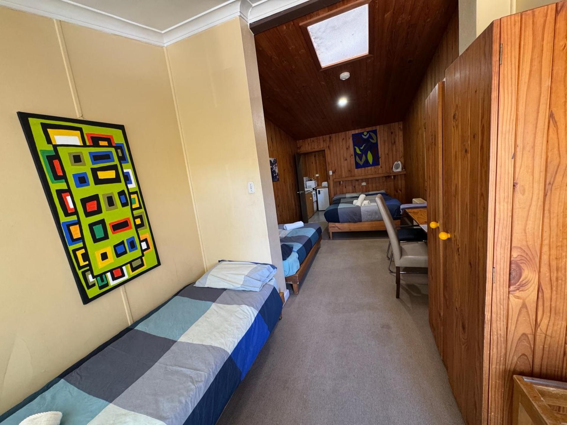 Family Room - 1 Double Bed and 2 Single Beds