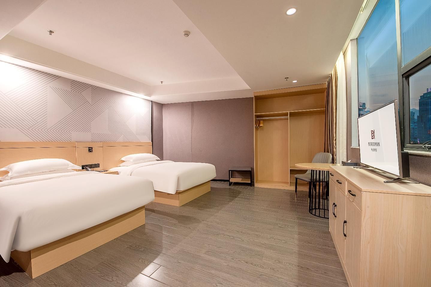 Borman Hotel Jiangmen Yingbin Avenue Wuyi University Dossen - Superior Twin Room 2