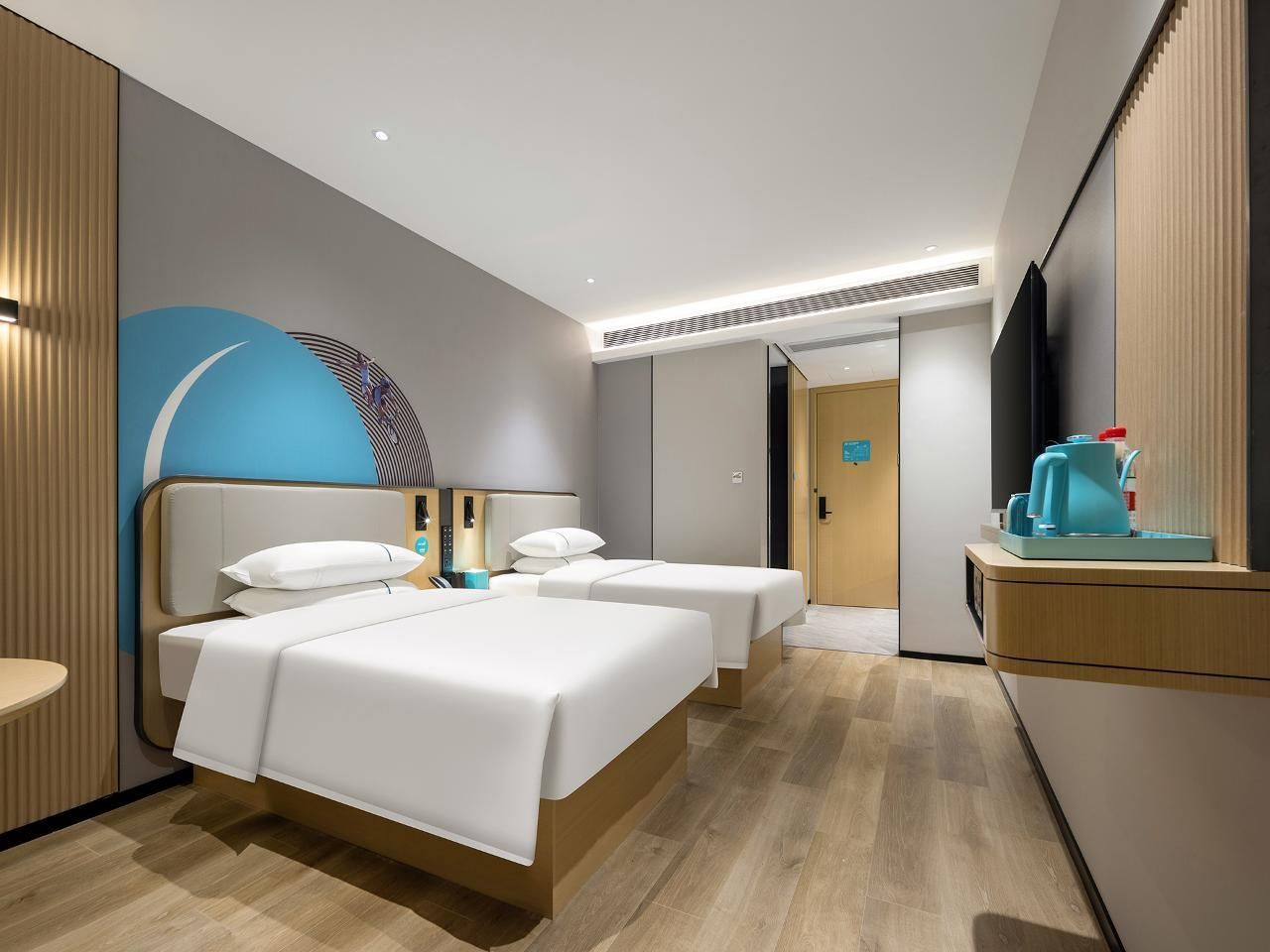 City Comfort Inn Jiangmen Kaiping Donghui City Dossen - Business Intelligent Twin Room 2