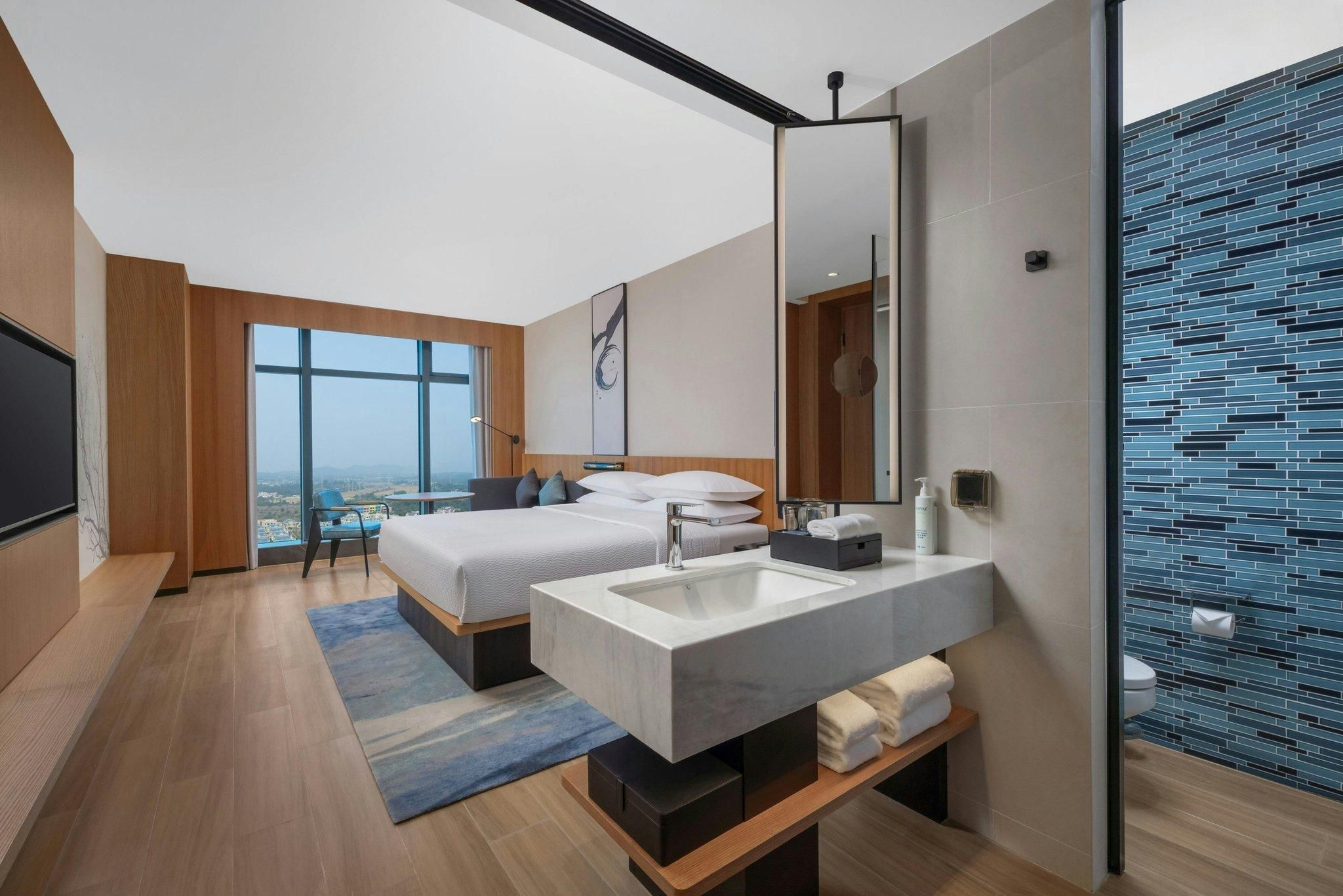 Fairfield by Marriott Taishan Standard, Guest room, 1 King, City view