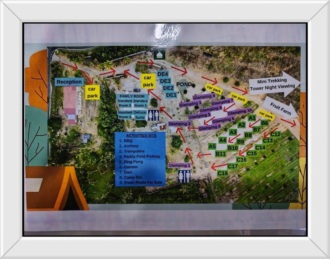 Camper site Bukit Selantai Economy 2 Bedroom Cabin