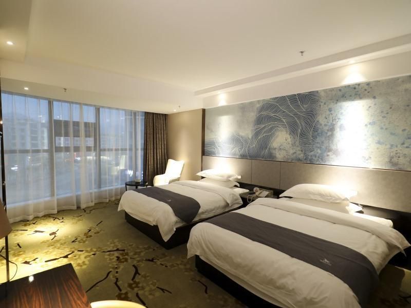 GreenTree Eastern Hotel Jingde Town Railway Station Twin Room with View