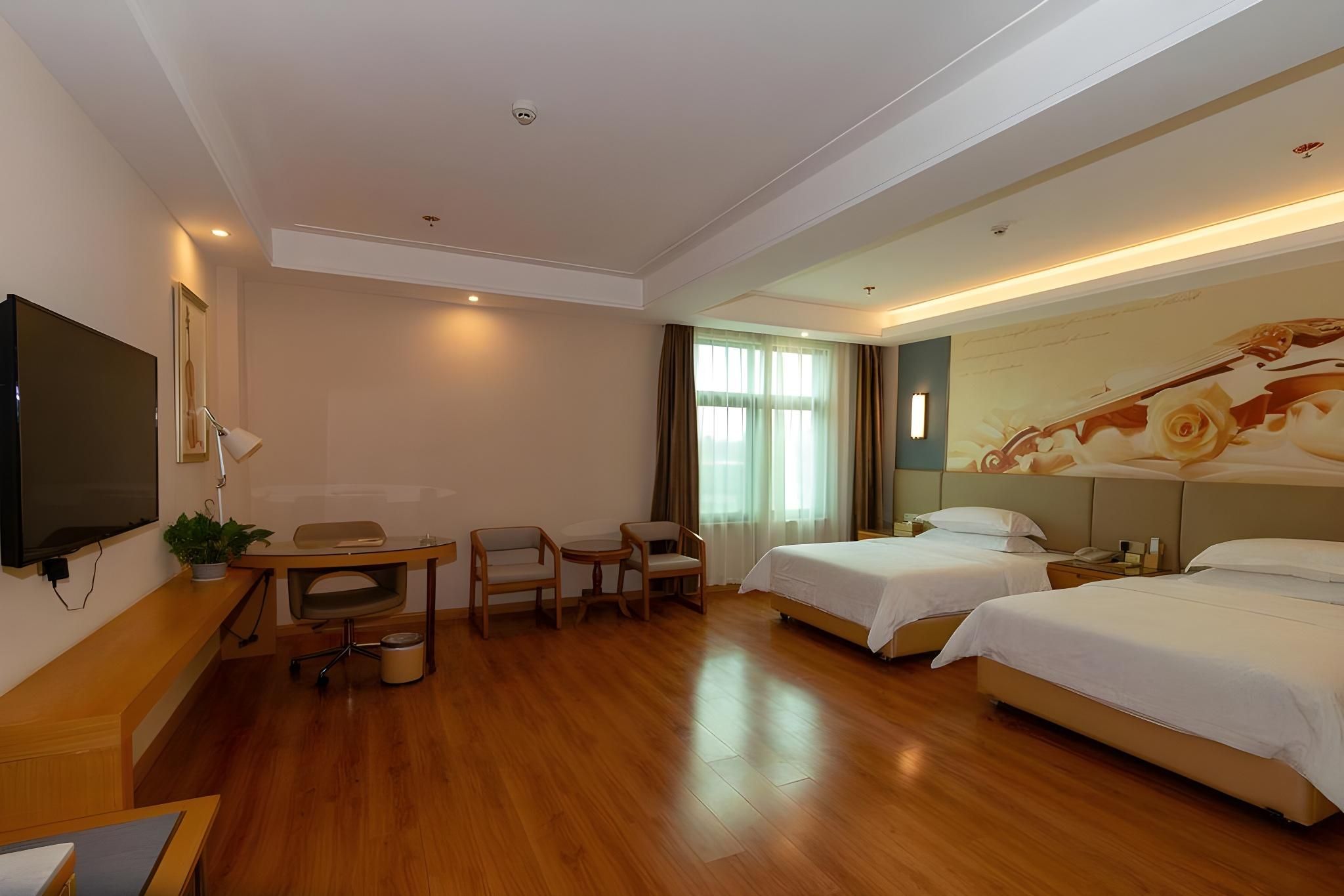 Vienna Hotel Jiangxi Jingdezhen Taoxichuan Vienna - Bonding Room With Twin Bed