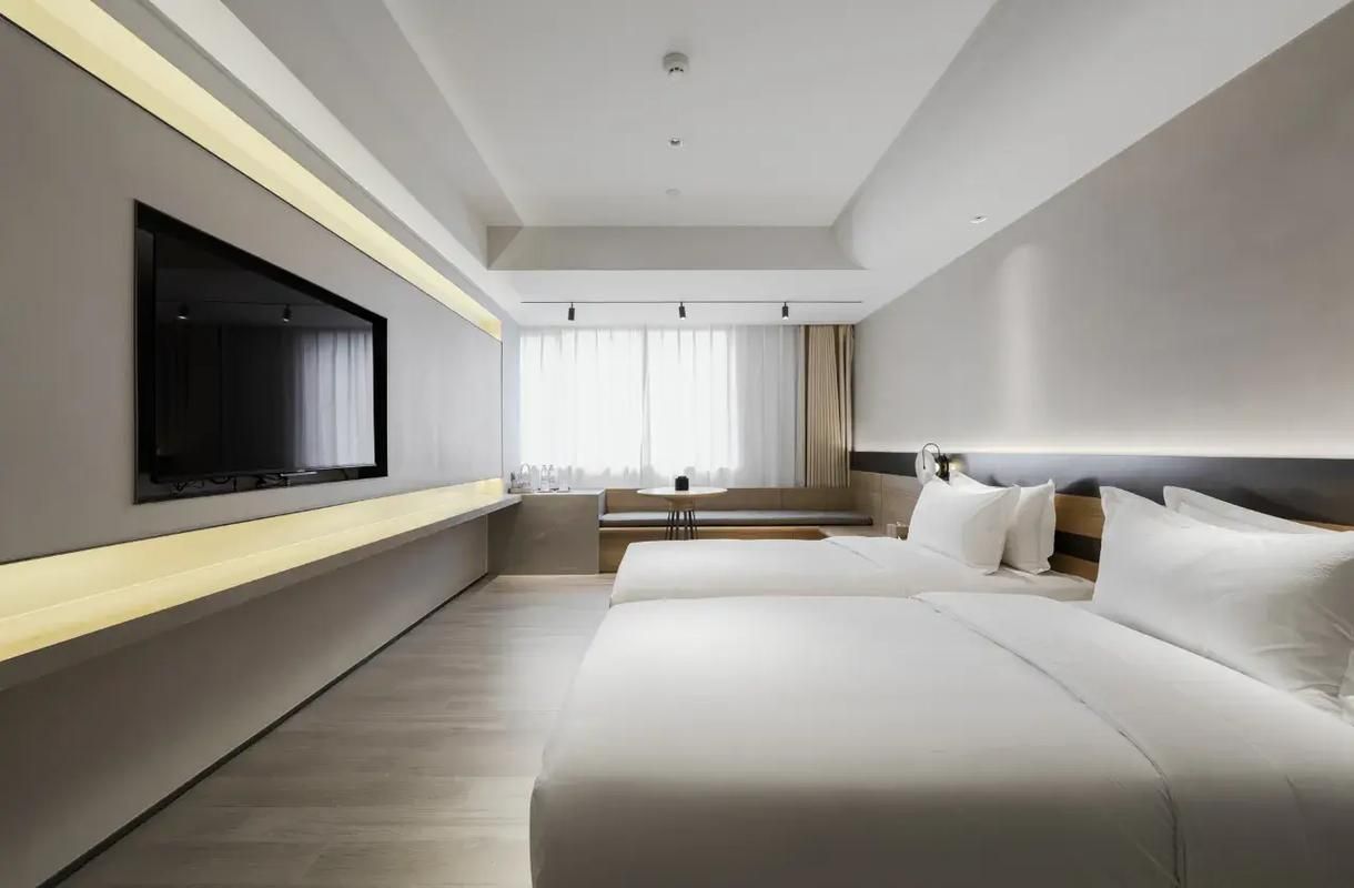 King Twin Room With City View