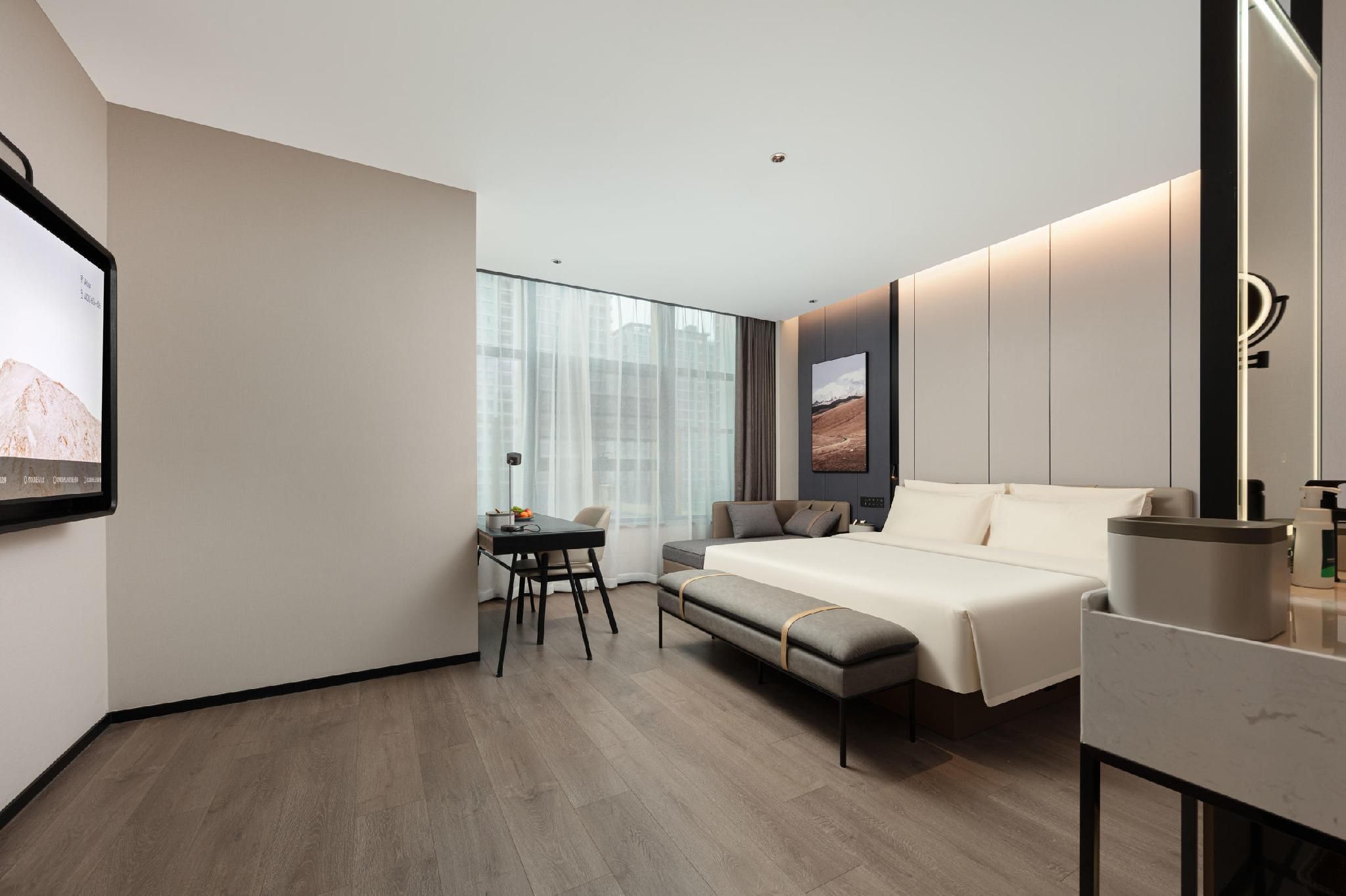 Atour Hotel Jinhua Wanda Plaza Duohu Li Atour - JIMU Queen Room 2