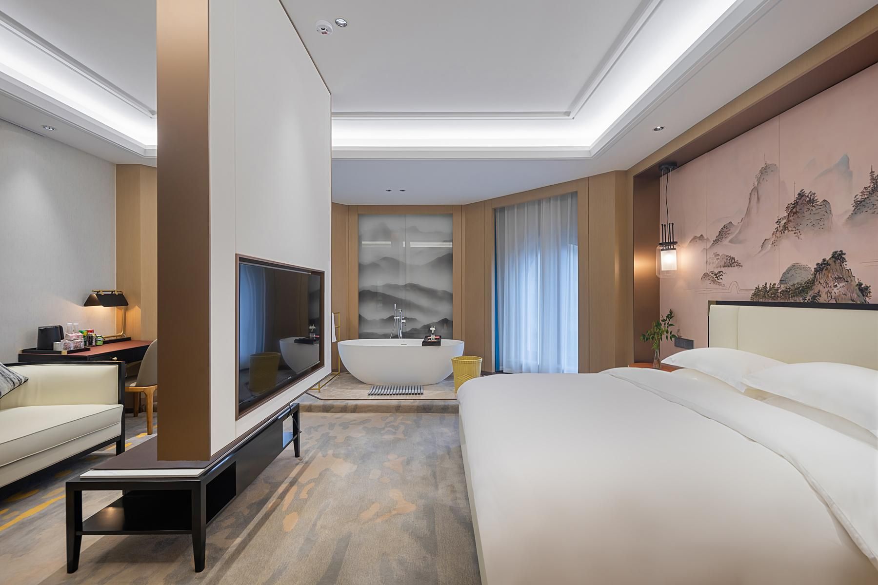 Floral  Lux Hotel·Dongyang jiuqilu B&B Queen Studio