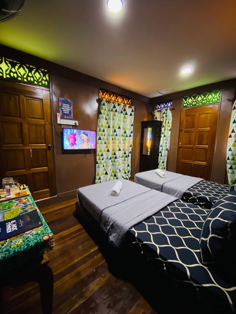 MUOR VILLAGE HOTEL Twin Shared Bathroom Balcony