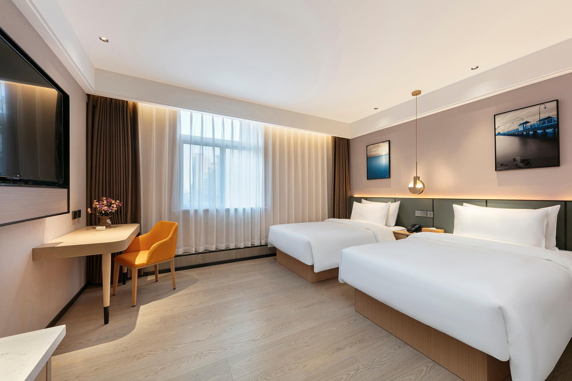 Starway Hotel Lankao Wanghu Pressuer Relax - Twin Room