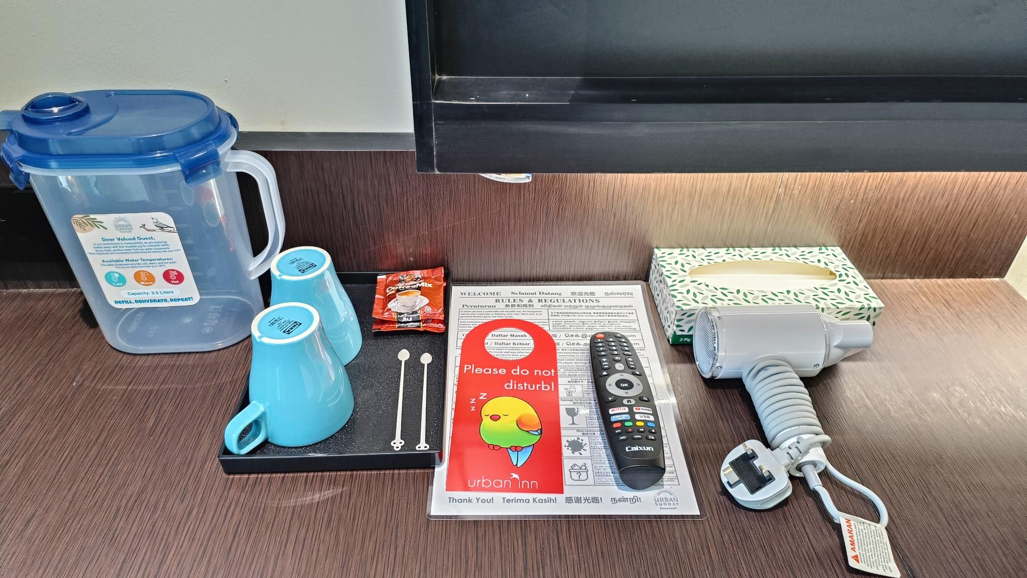 amenity (guest room)