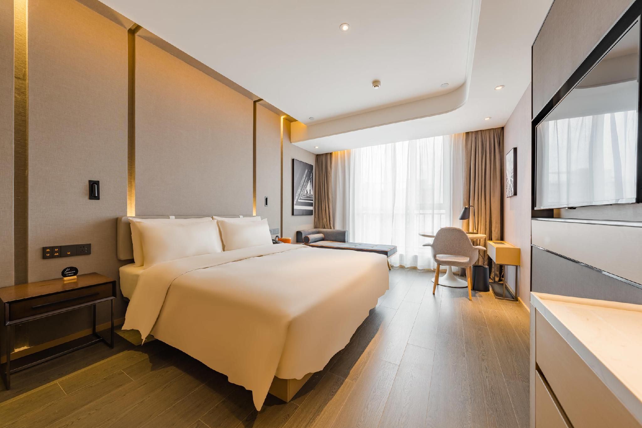 Atour Hotel Langfang High-speed Railway Station Atour - JIMU Queen Room