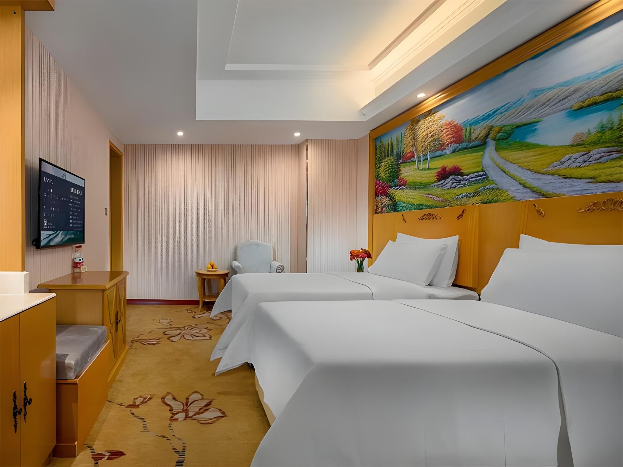 Vienna Hotel Hebei Langfang Bazhou Yijin South Road Twin Beds Standard Room