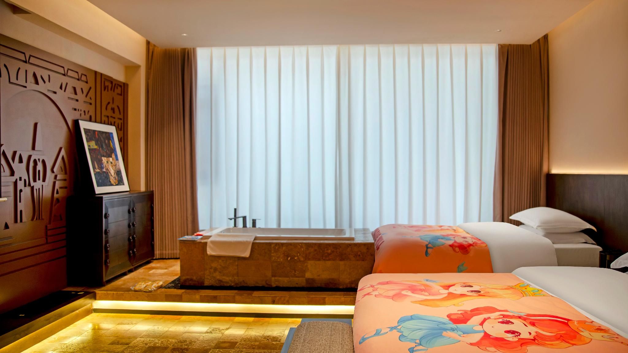 Superior Partial Sea View Twin Bed