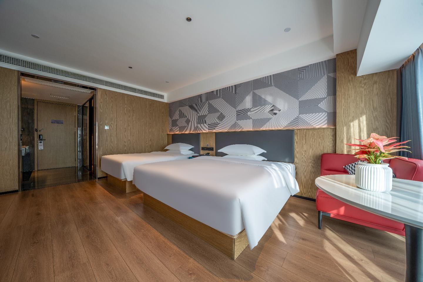 Borrman Hotel Liuzhou Baisha Bridge wharf River View Dossen - Superior Twin Room 2