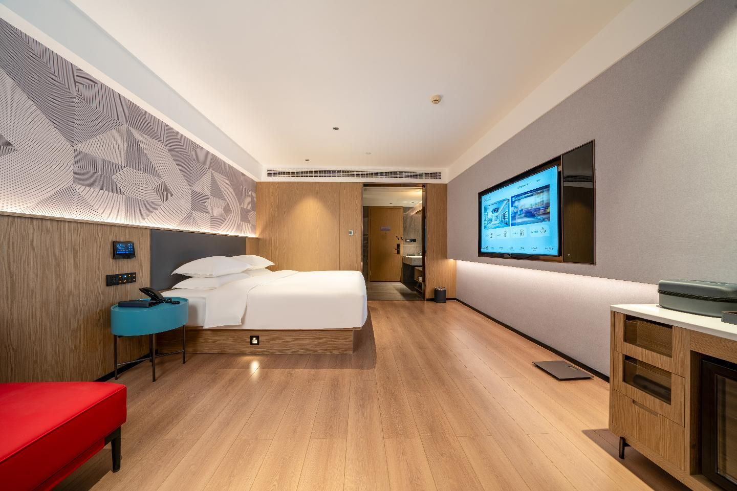 Borrman Hotel Liuzhou Baisha Bridge wharf River View Dossen - Business Intelligent 1 Bed Room 2