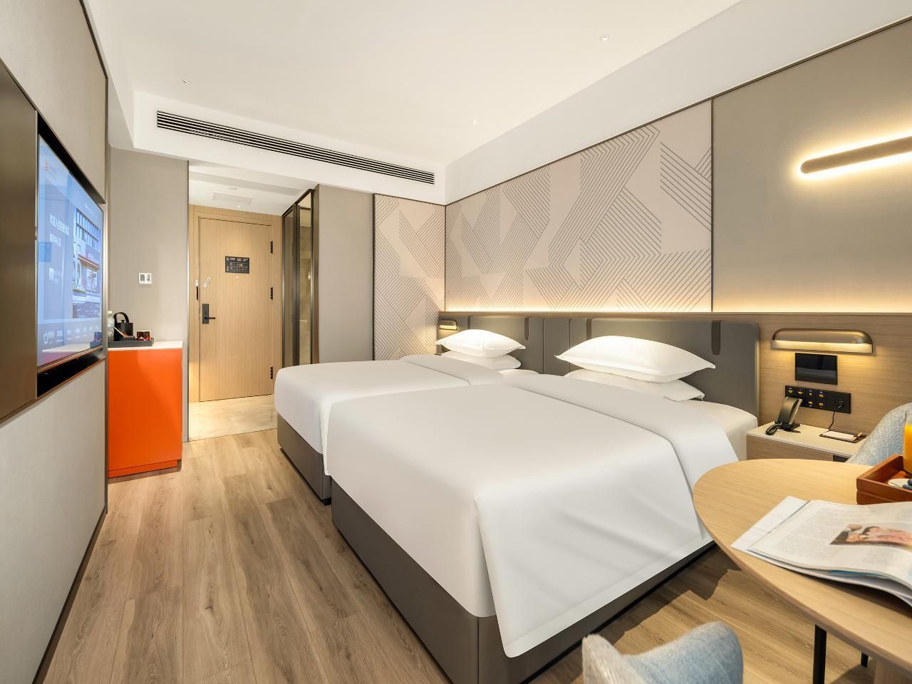 Borman Hotel Liuzhou Baisha Road Crystal International Dossen - Intelligent Superior 2 Twin Room