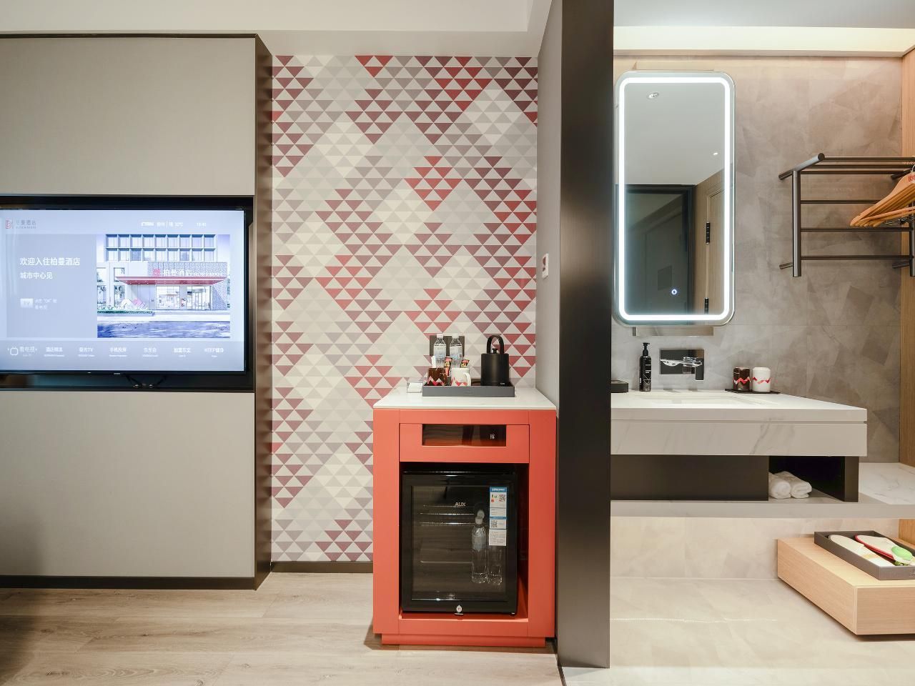 Borman Hotel Liuzhou Baisha Road Crystal International Dossen - Zhineng Deluxe Twin 2