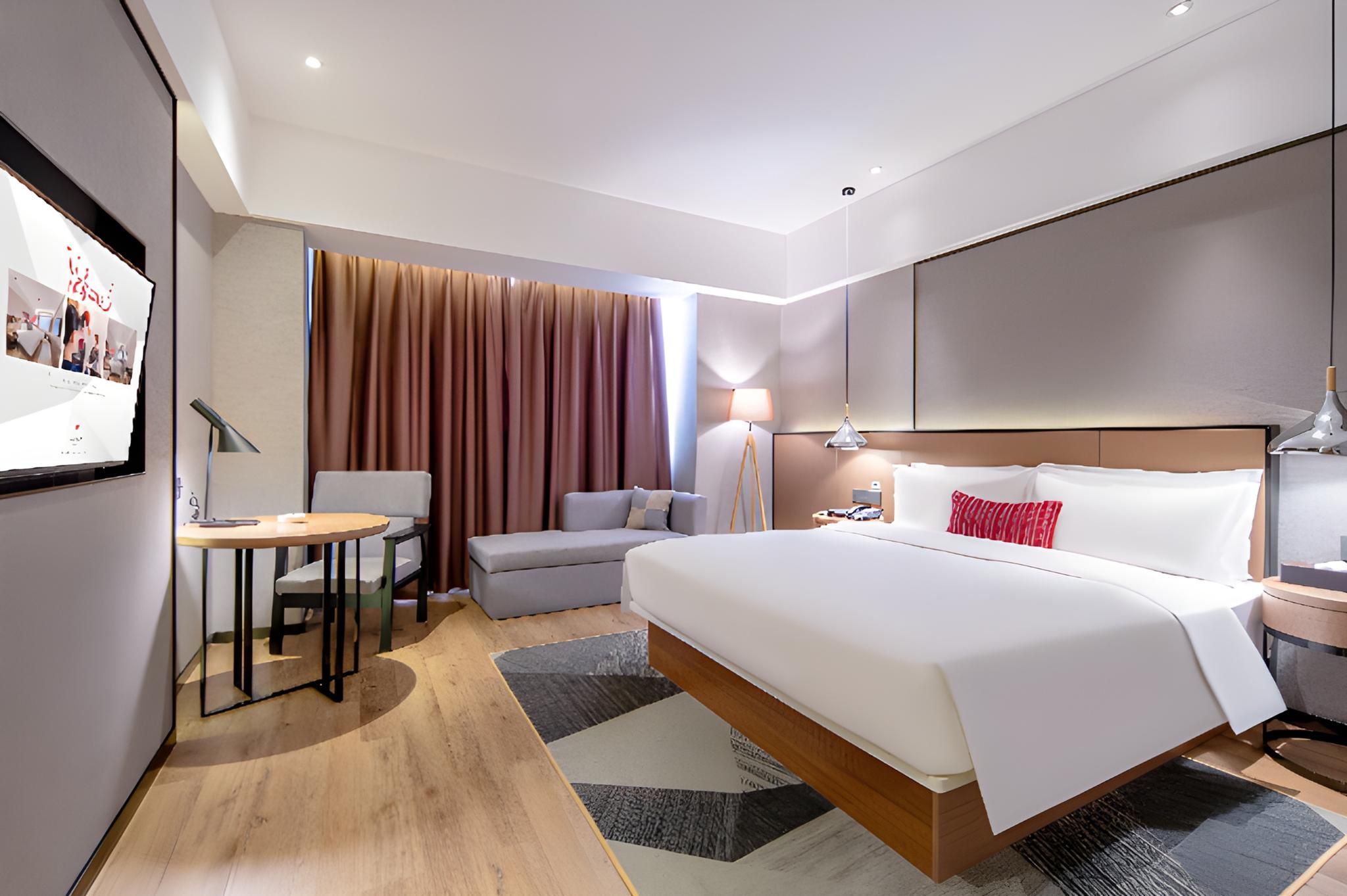 Borrman Hotel Liuzhou Liujing District Government Dossen - Superior Bed Room