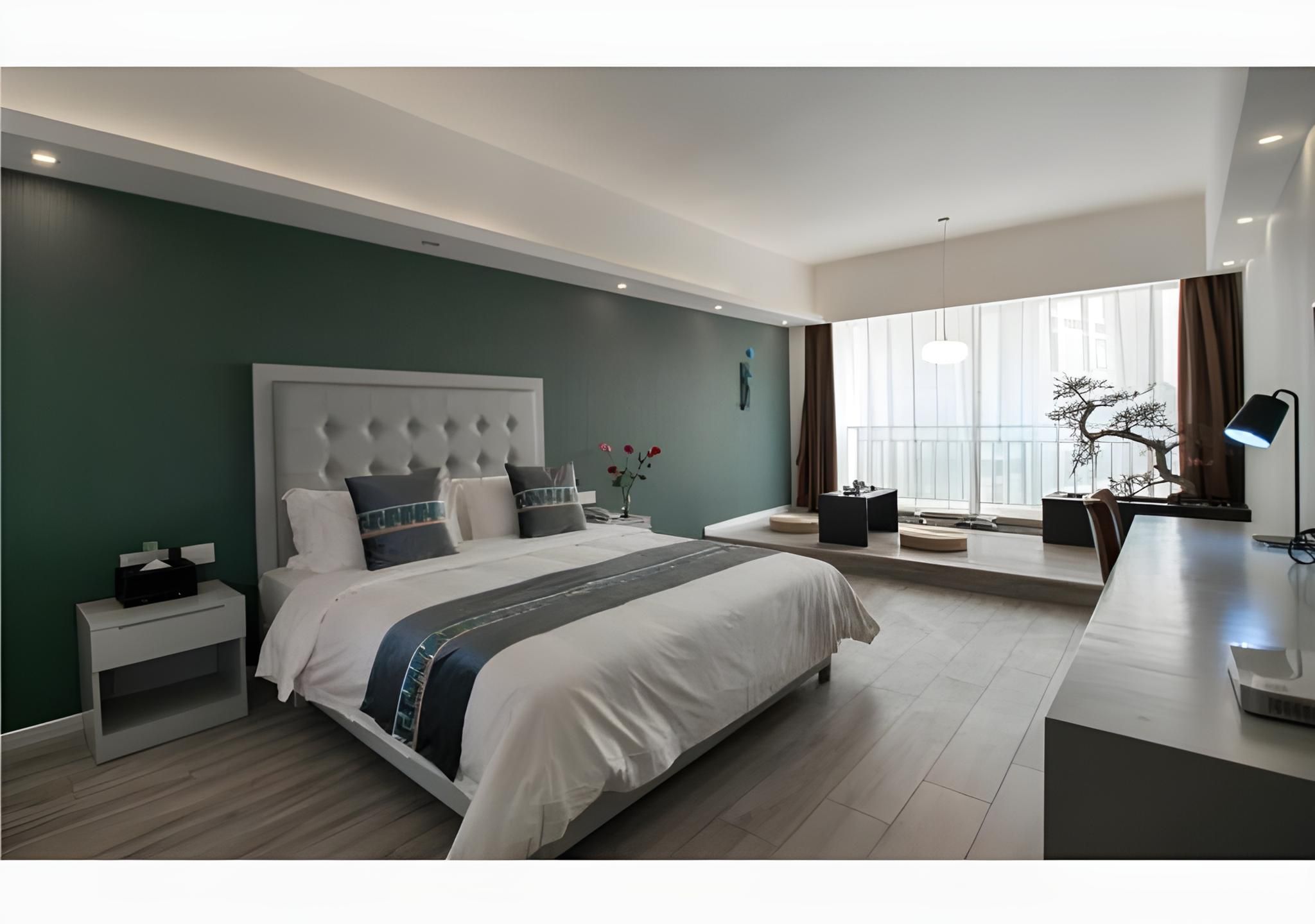 Poltton International Service Apartment Liuzhou Chengzhong Wanda Plaza Deluxe Queen Combo