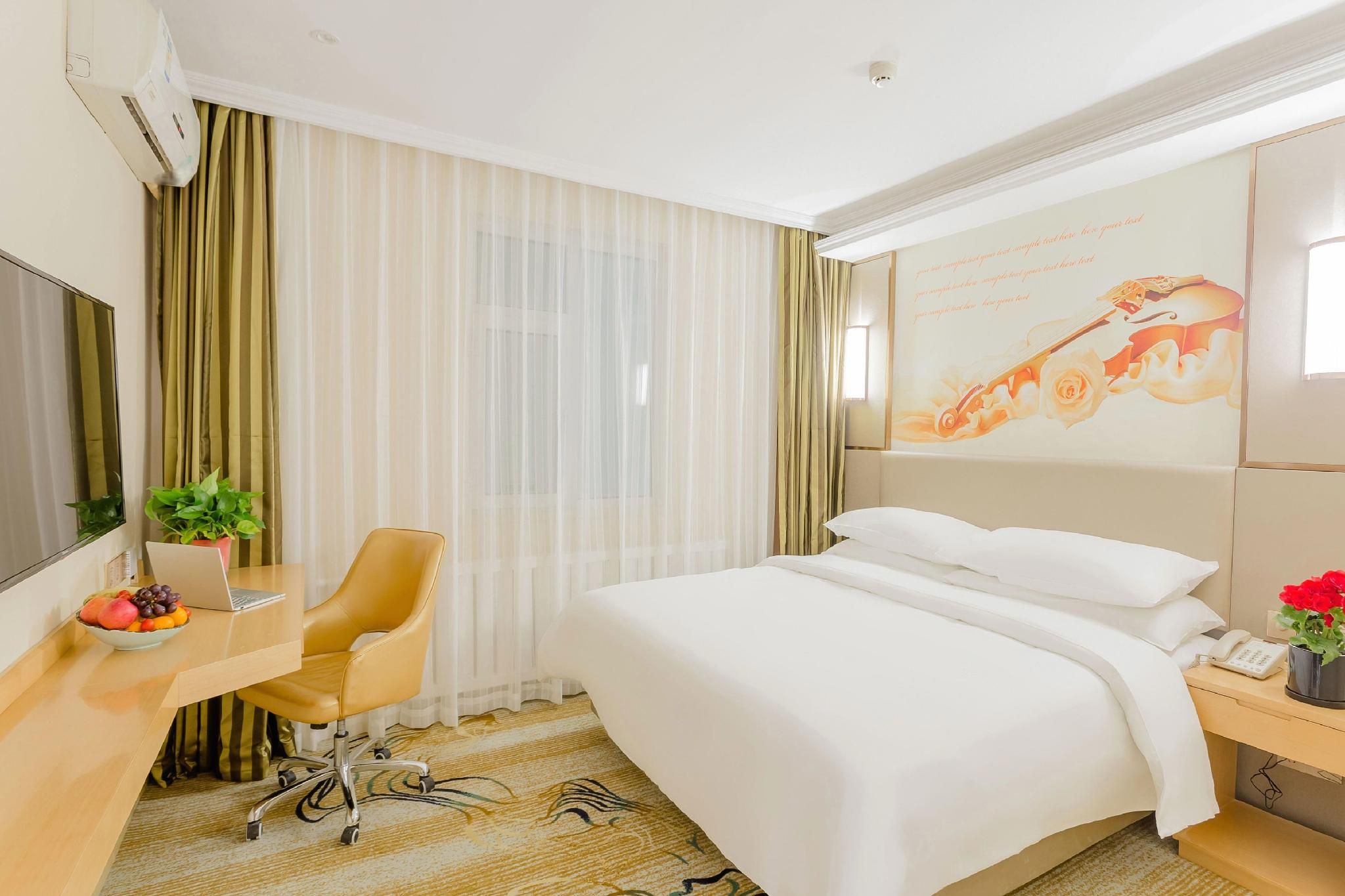 Vienna Classic Hotel Mudanjiang Railway Station Pedestrian Street Business Double Room