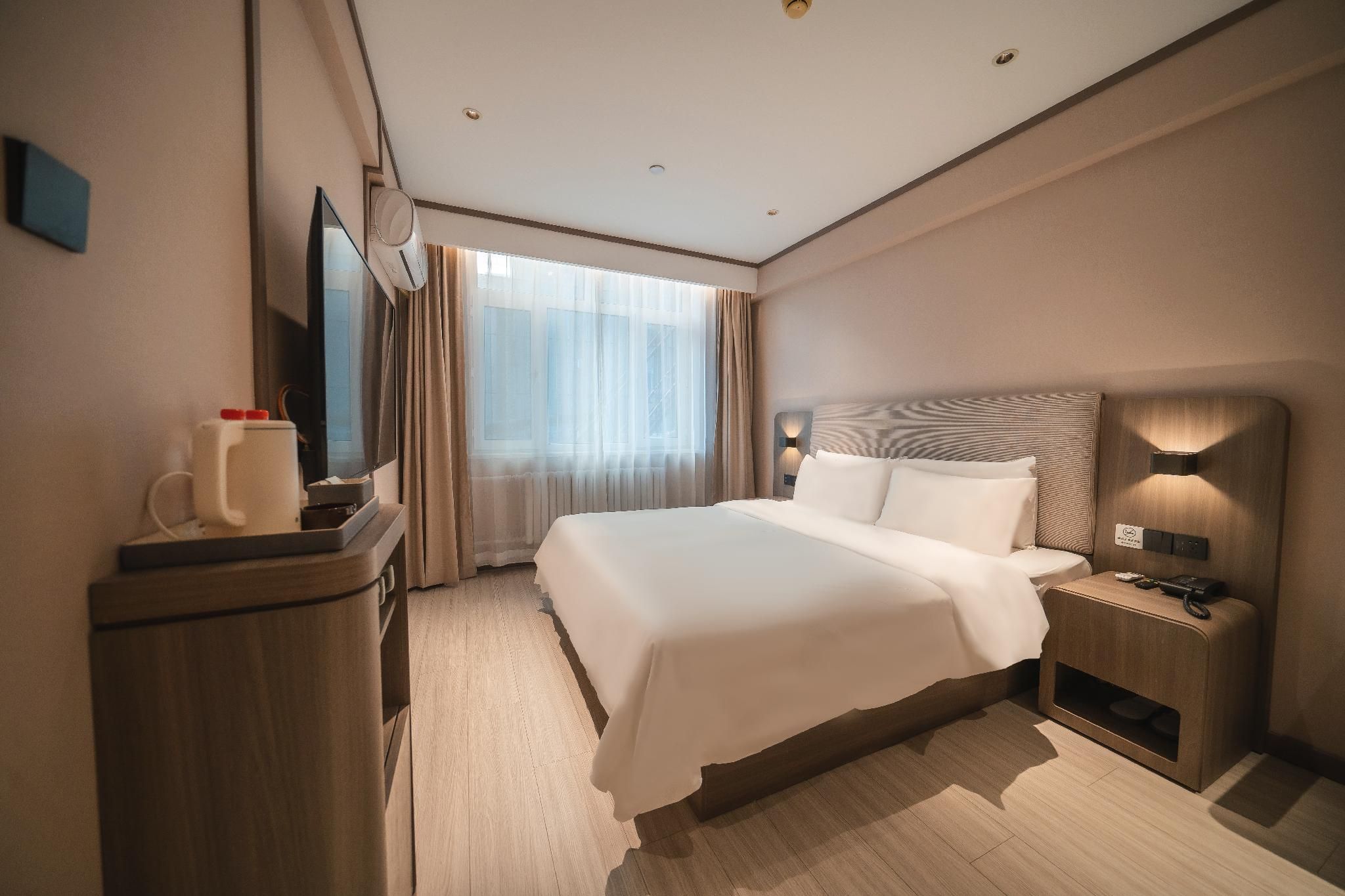 Hanting Hotel Mudanjiang Railway Station Deluxe Family Room, Guest room