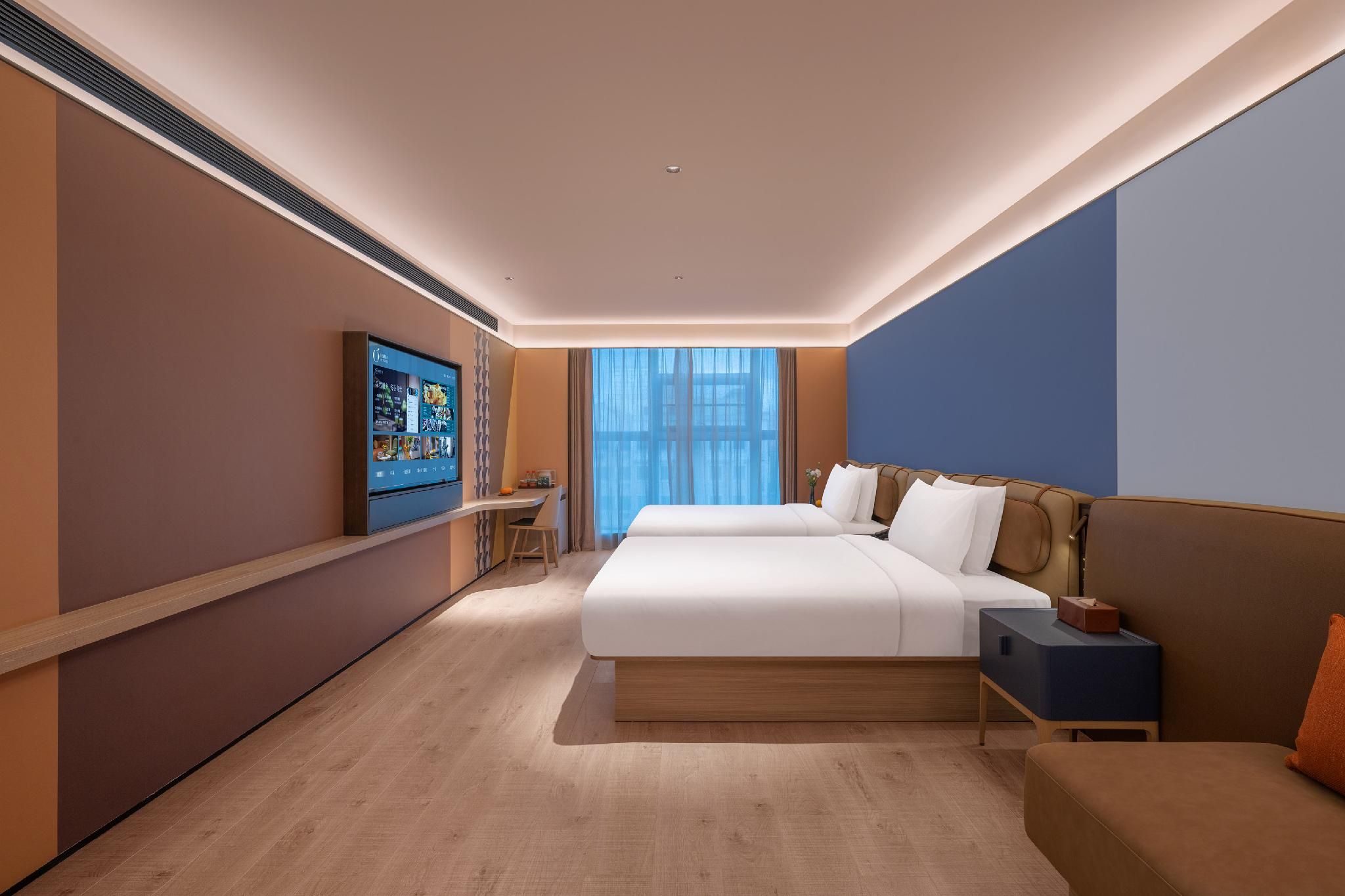 Orange Hotel Haimen City Center Jiefang Road Executive Twin Bed Room
