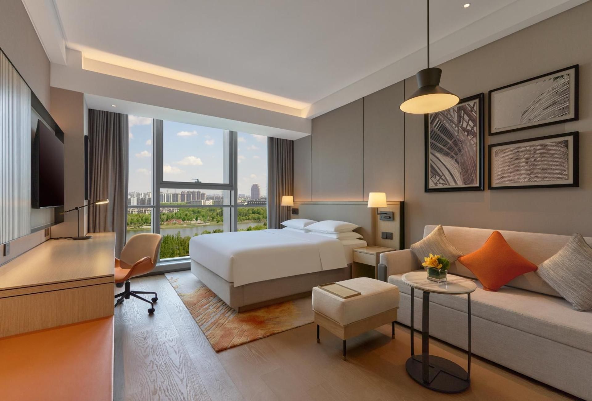 1 King Bed City View (with Sofa Bed)