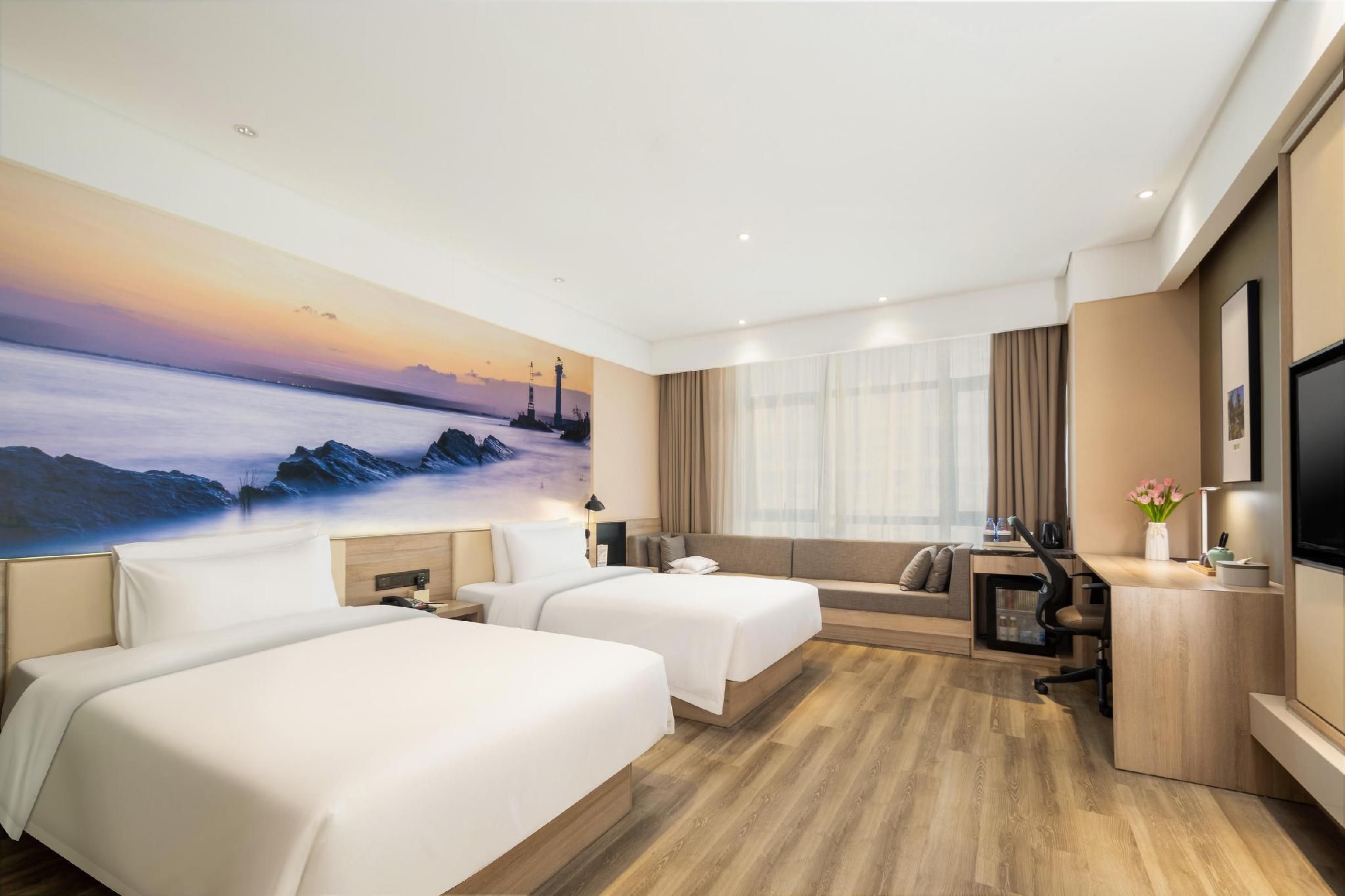 Atour Hotel Nantong Development Zone Center Atour - JIMU Twin Room
