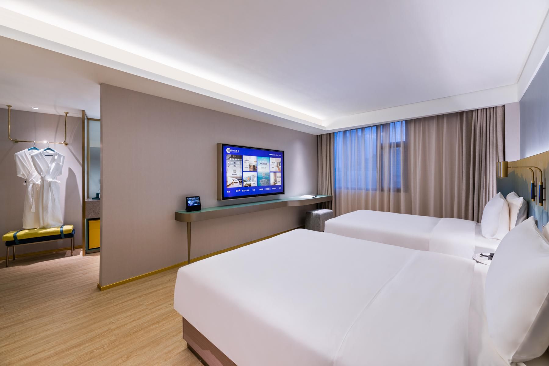 Manxin Hotel Nantong Renmin Road Huazhu - Xinxiang Deluxe Family Room 2