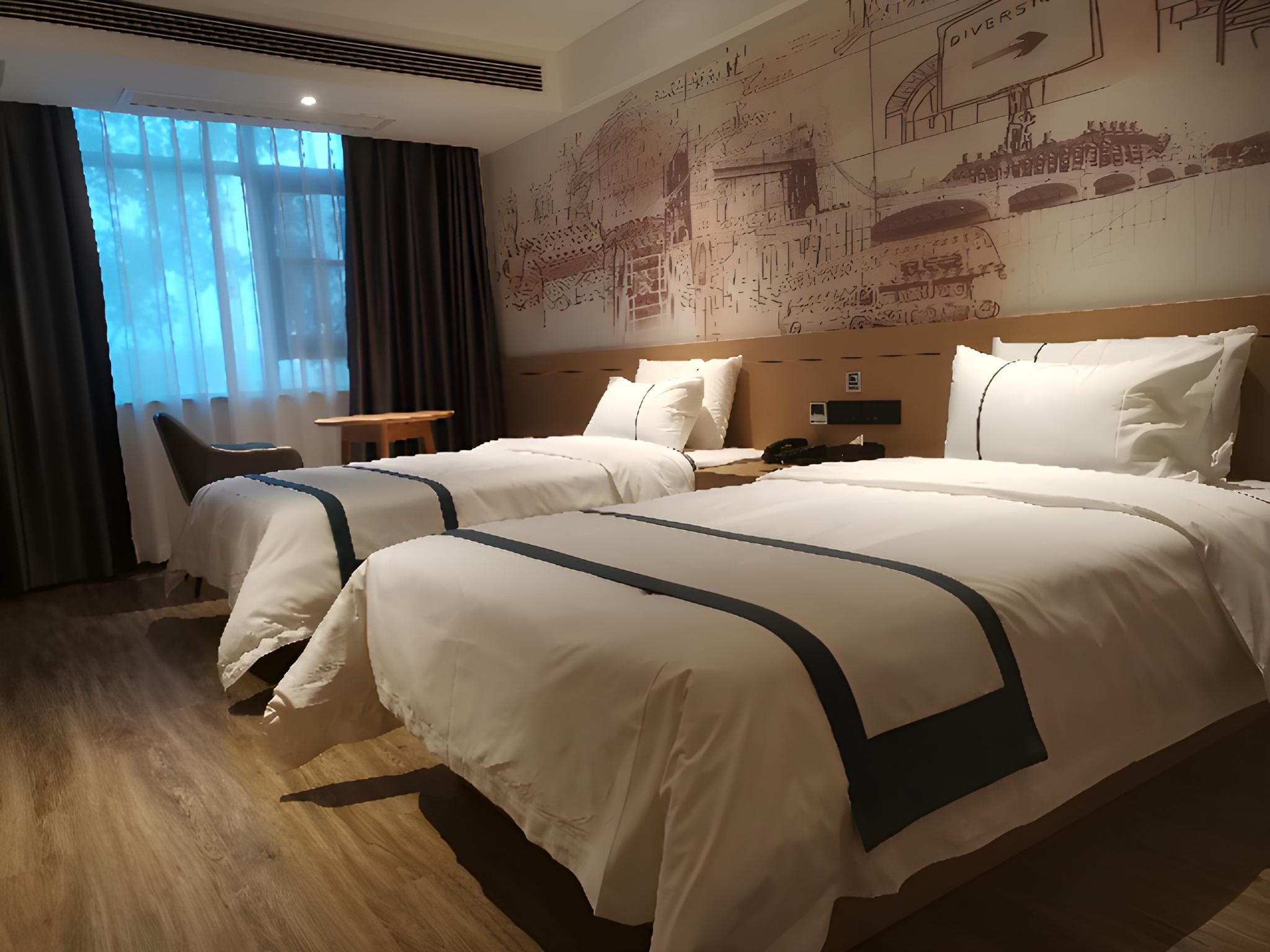 City Comfort Inn Nanyang Nanshi Hospital Dossen - Deluxe Twin Room