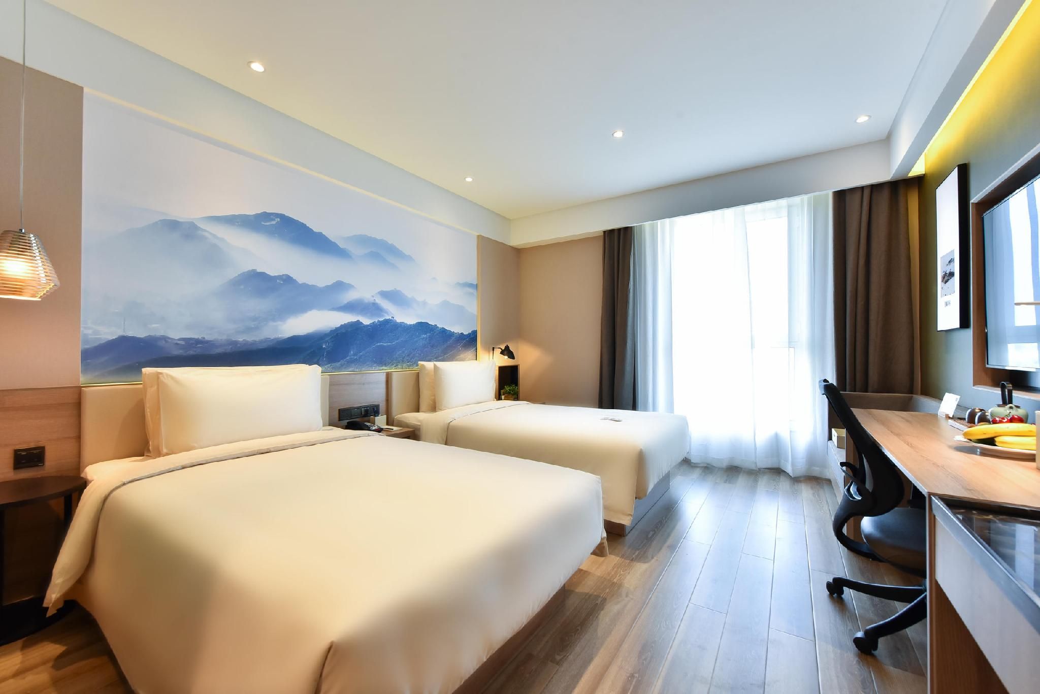 Atour - JIMU Twin Room with Garden view