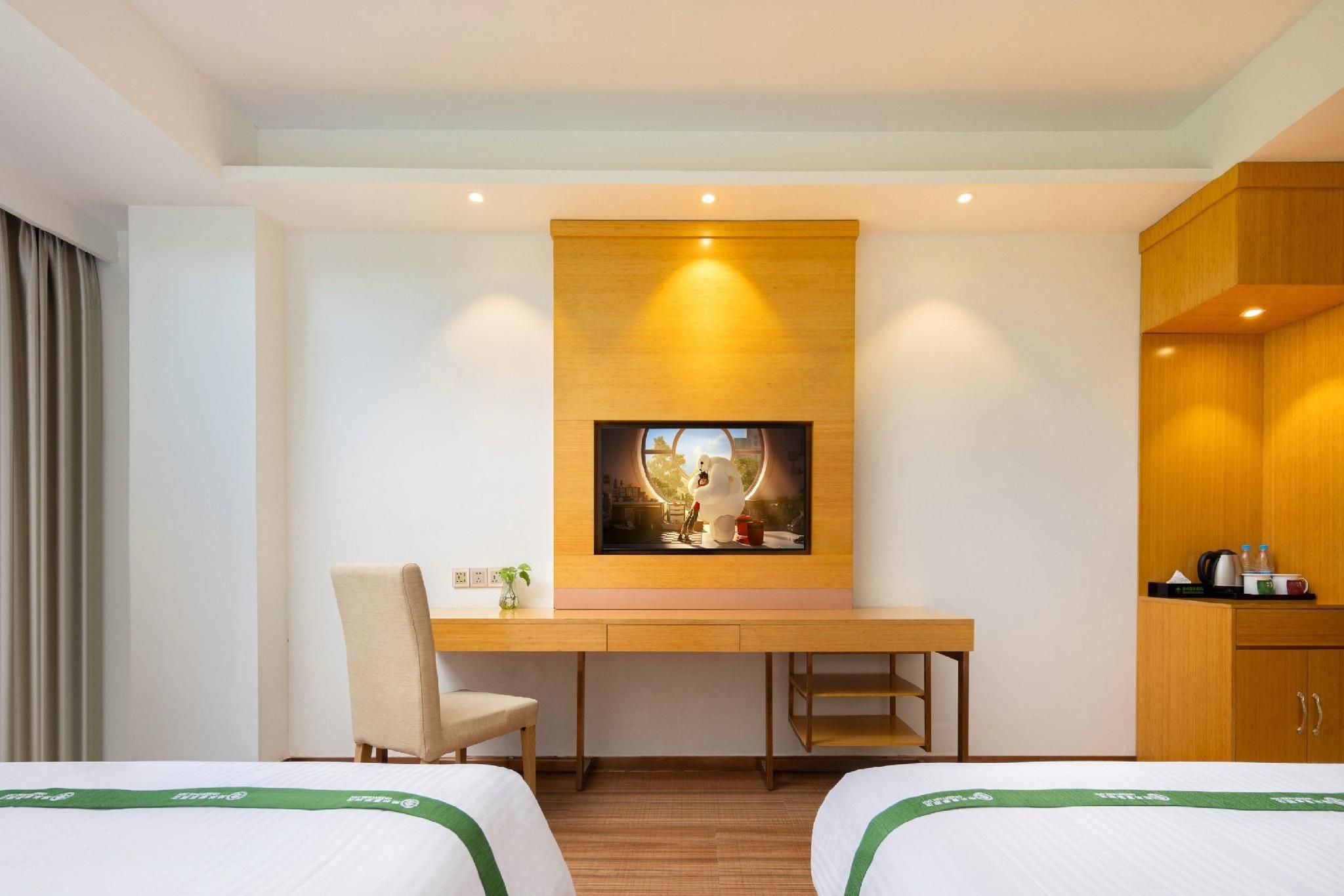 GreenTree Inn Qionghai Bo'ao Railway Station Tripe Room 3