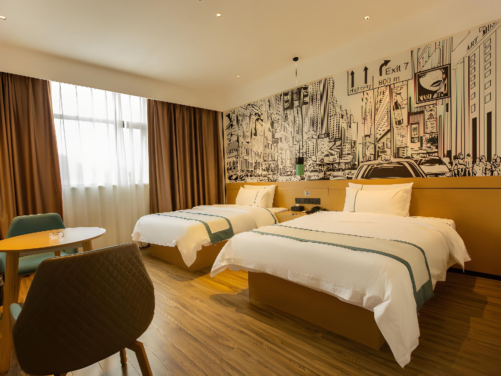 City Comfort Inn Shaoguan Biguiyuan Phoenix City Gold Village Dossen - Standard Twin