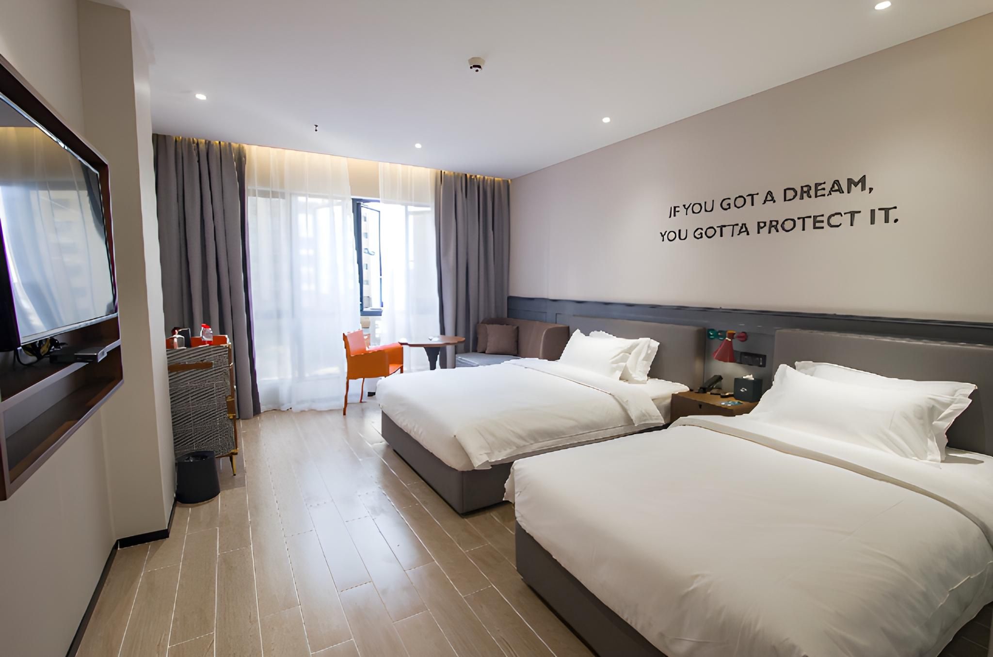 City Comfort Premier Hotel Shaoguan Wengyuan Jinxiu Plaza Dossen - Deluxe Twin