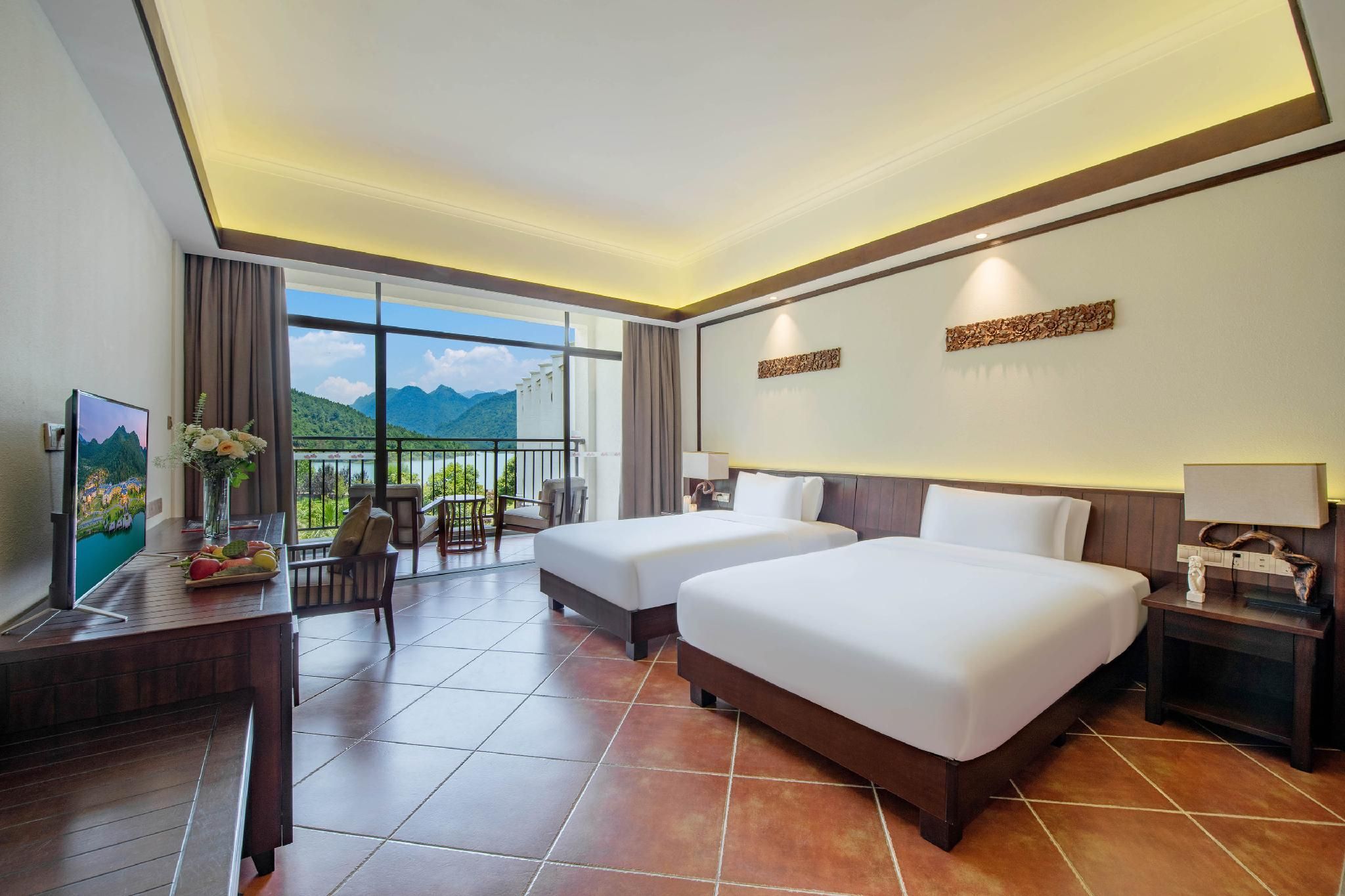 Lake View Twin Bed