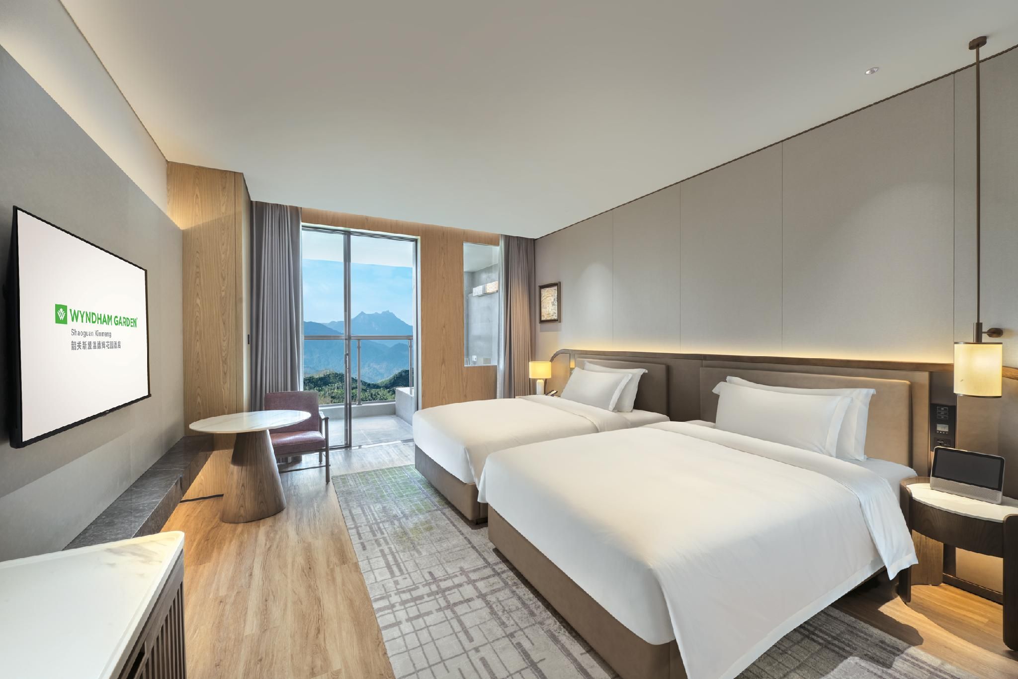 2 Double Beds, Garden View, Hot Spring Pool, Non-Smoking