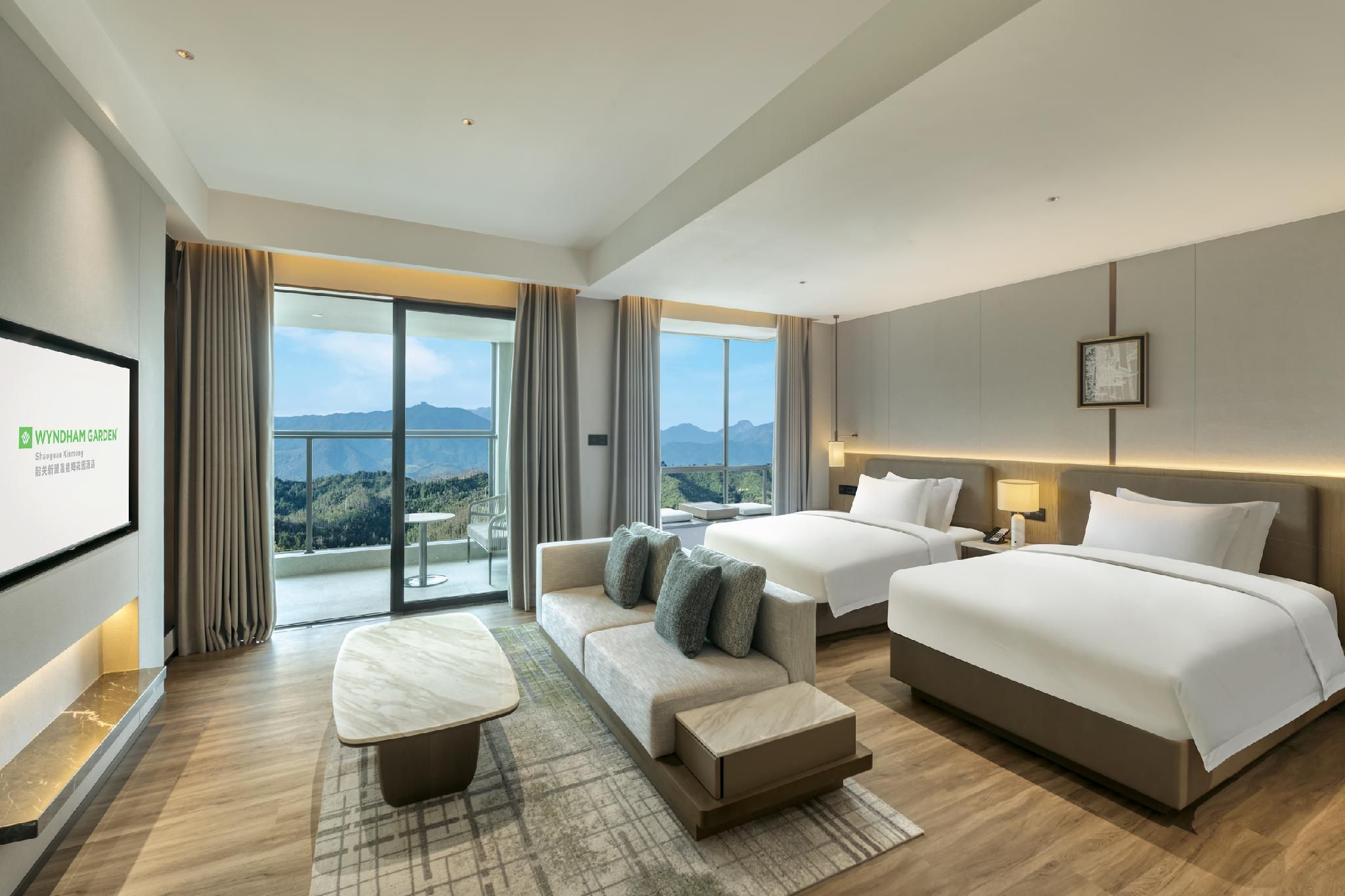 2 Double Beds, Mobility Accessible Room, Hot Spring Pool, Non-Smoking