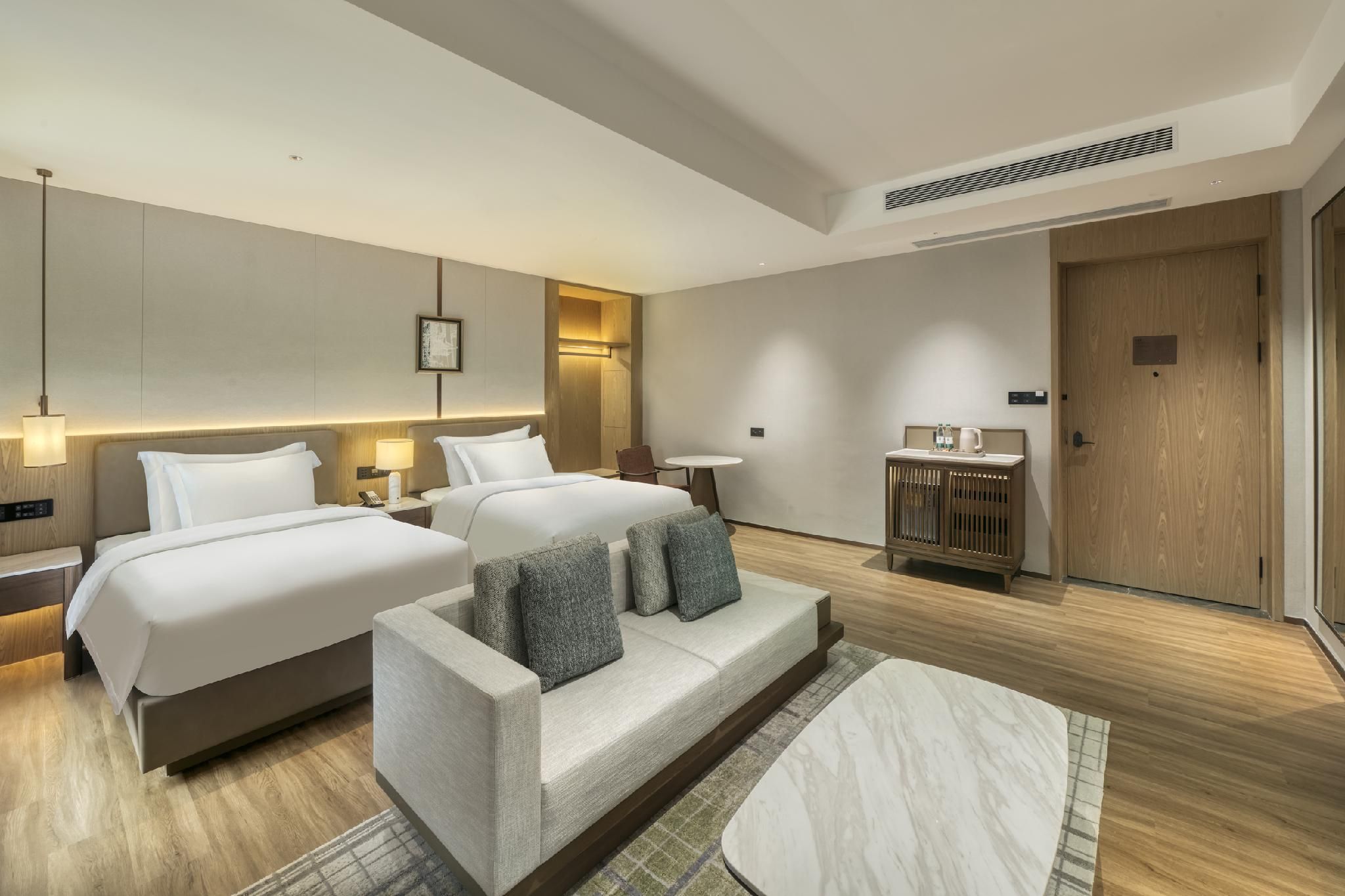 2 Double Beds, Mobility Accessible Room, Hot Spring Pool, Non-Smoking