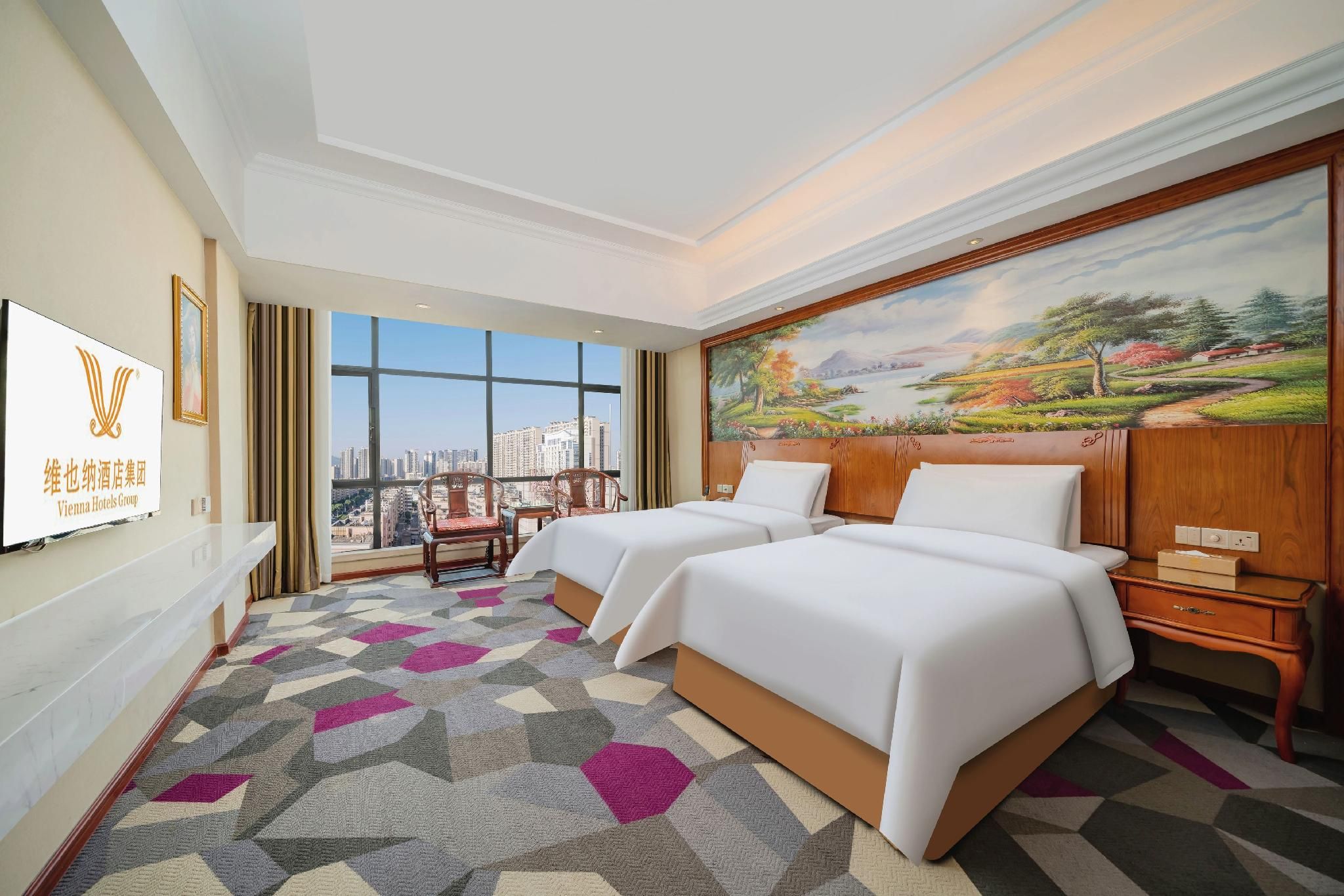 City View Twin Room