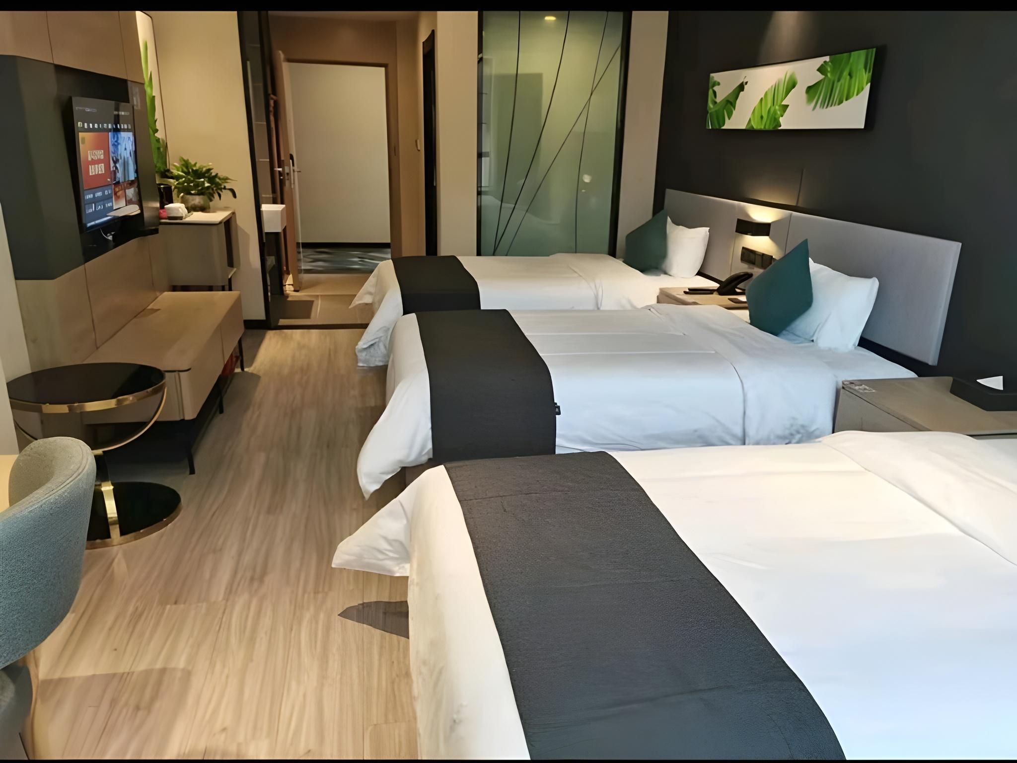 UP AND IN Hotel Guangdong Shaoguan Qujiang District Maba People Site Sunmei - Youpin Triple Room 2