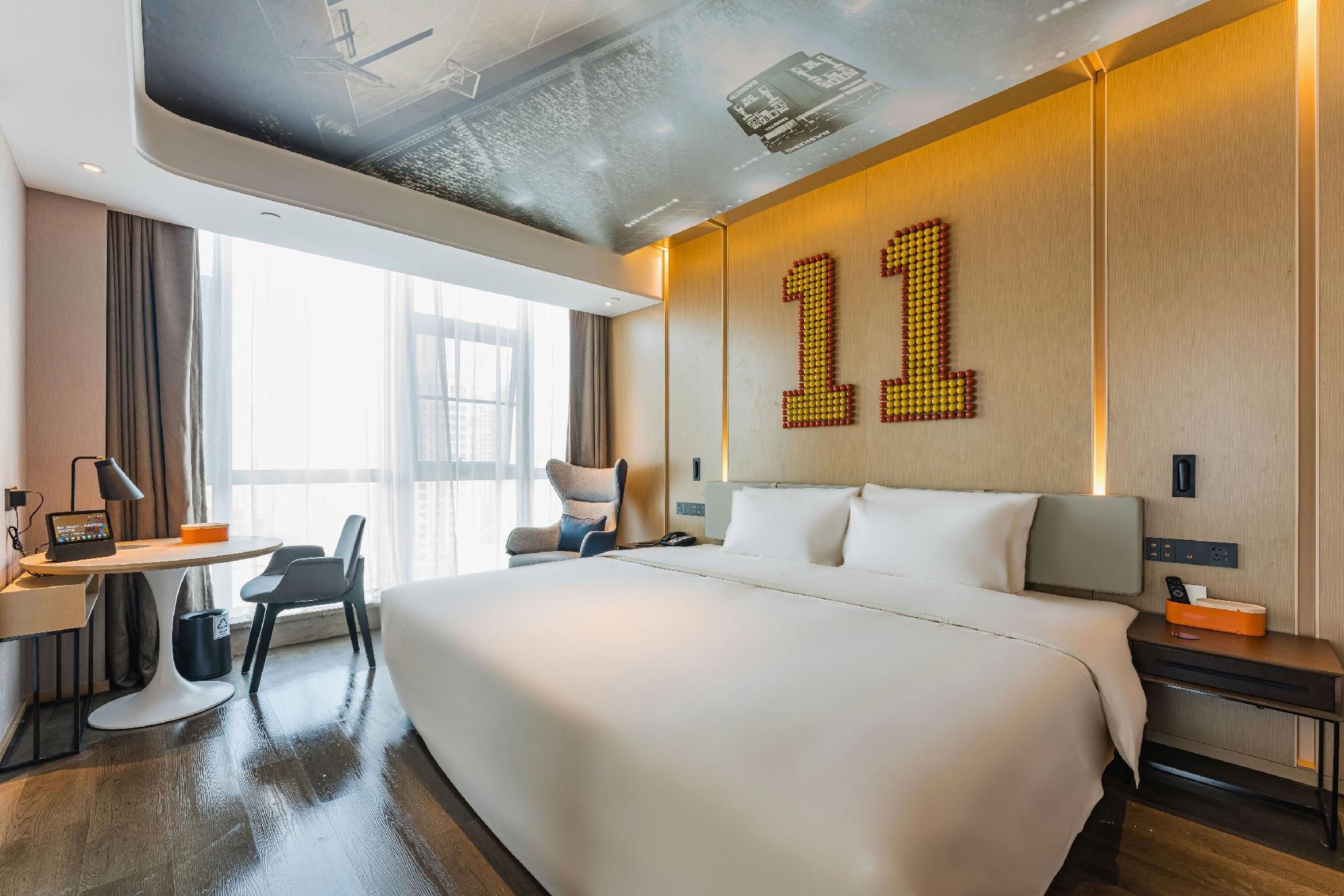 Suite with Basketball Theme