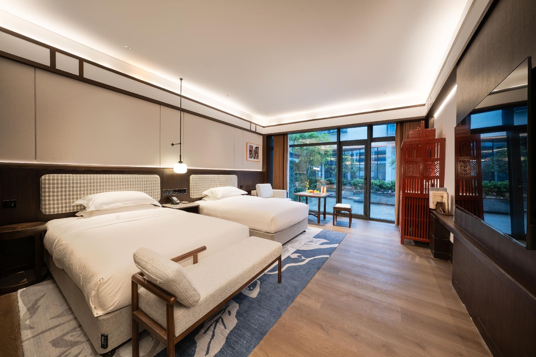 Courtyard Twin Room with Terrace